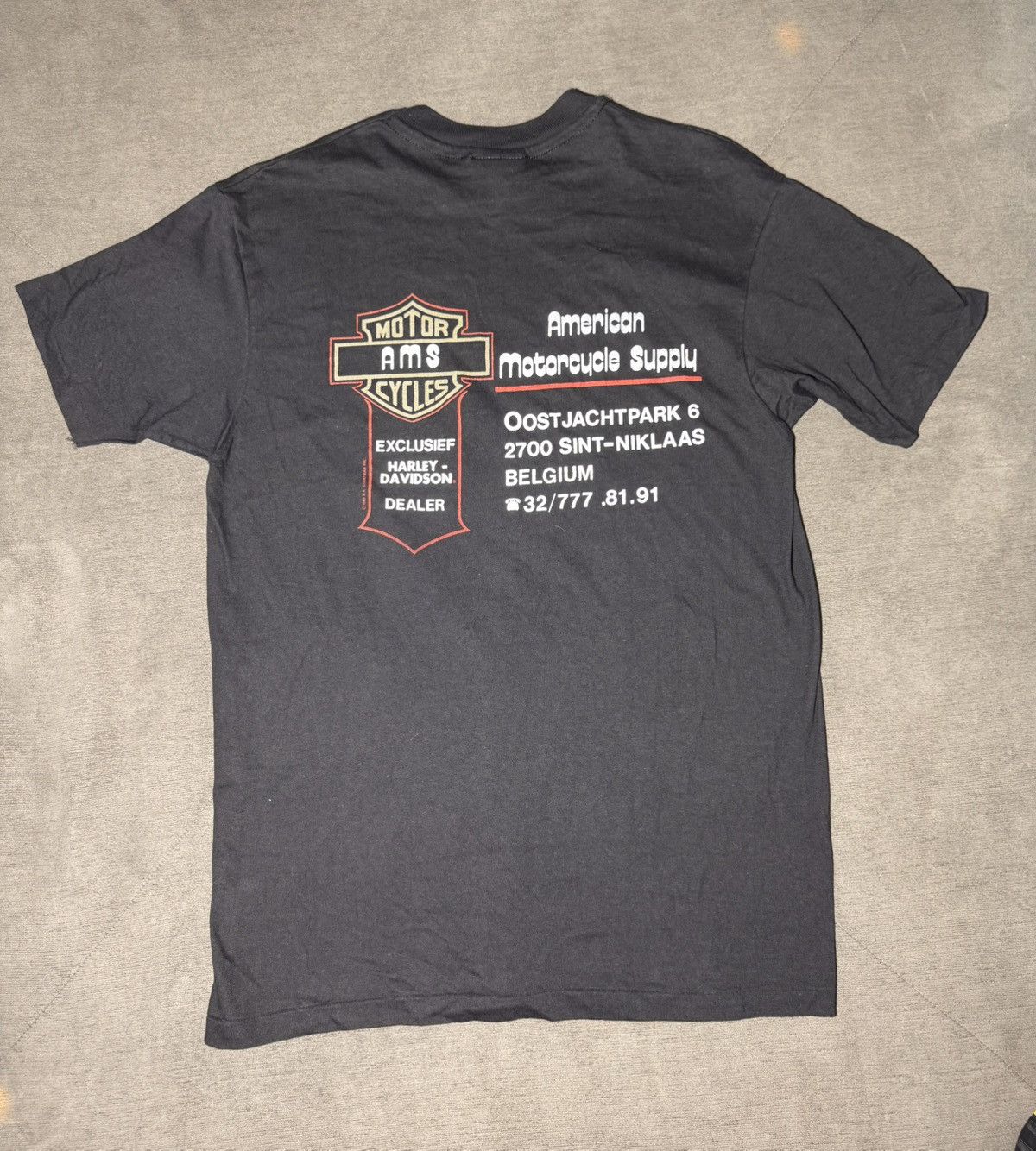 Harley Davidson Vintage Harley Davidson T Shirt Size US XL / EU 56 / 4 - 3 Thumbnail