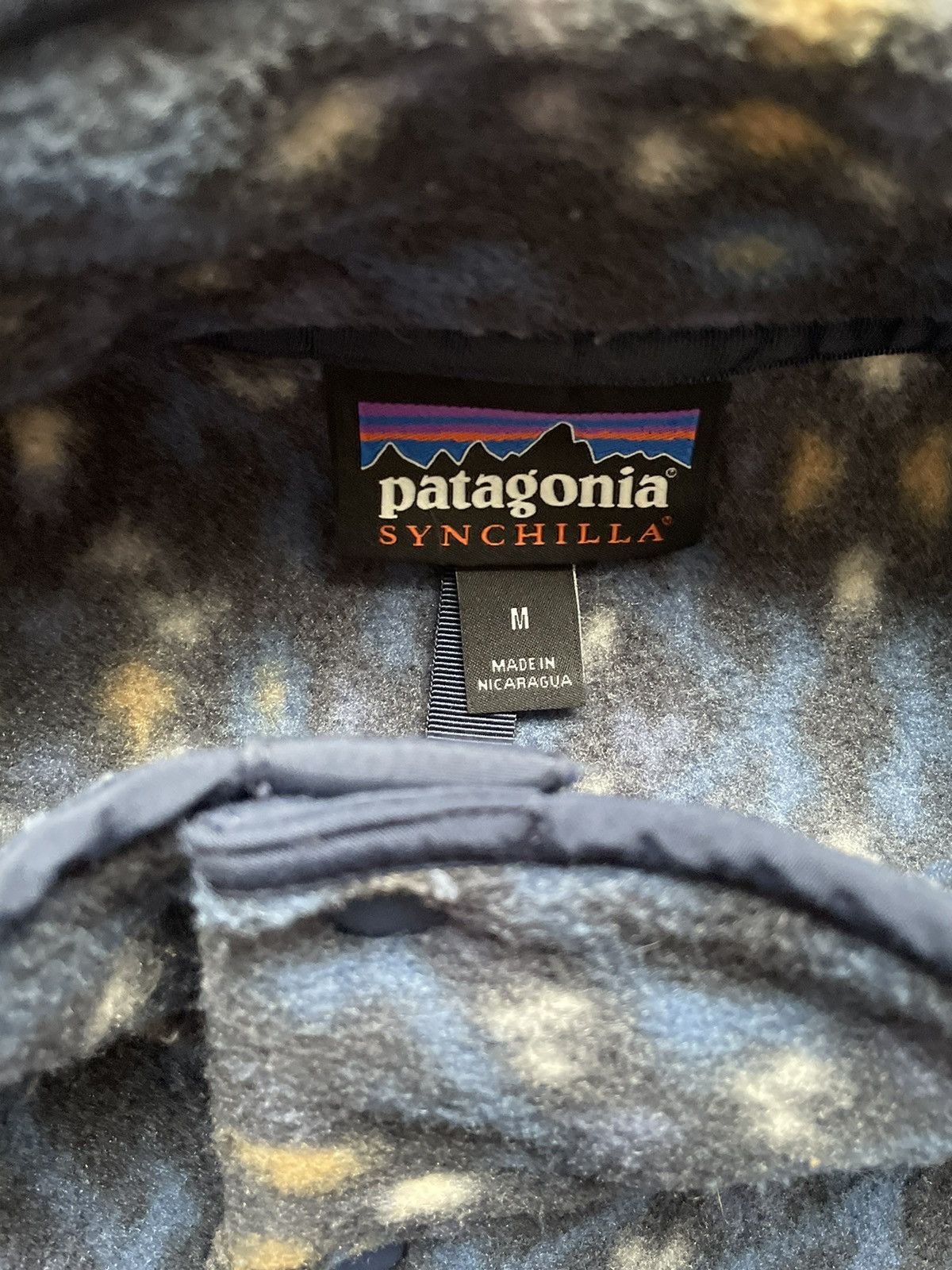 Patagonia Leopard Snap Fleece Size US M / EU 48-50 / 2 - 4 Thumbnail