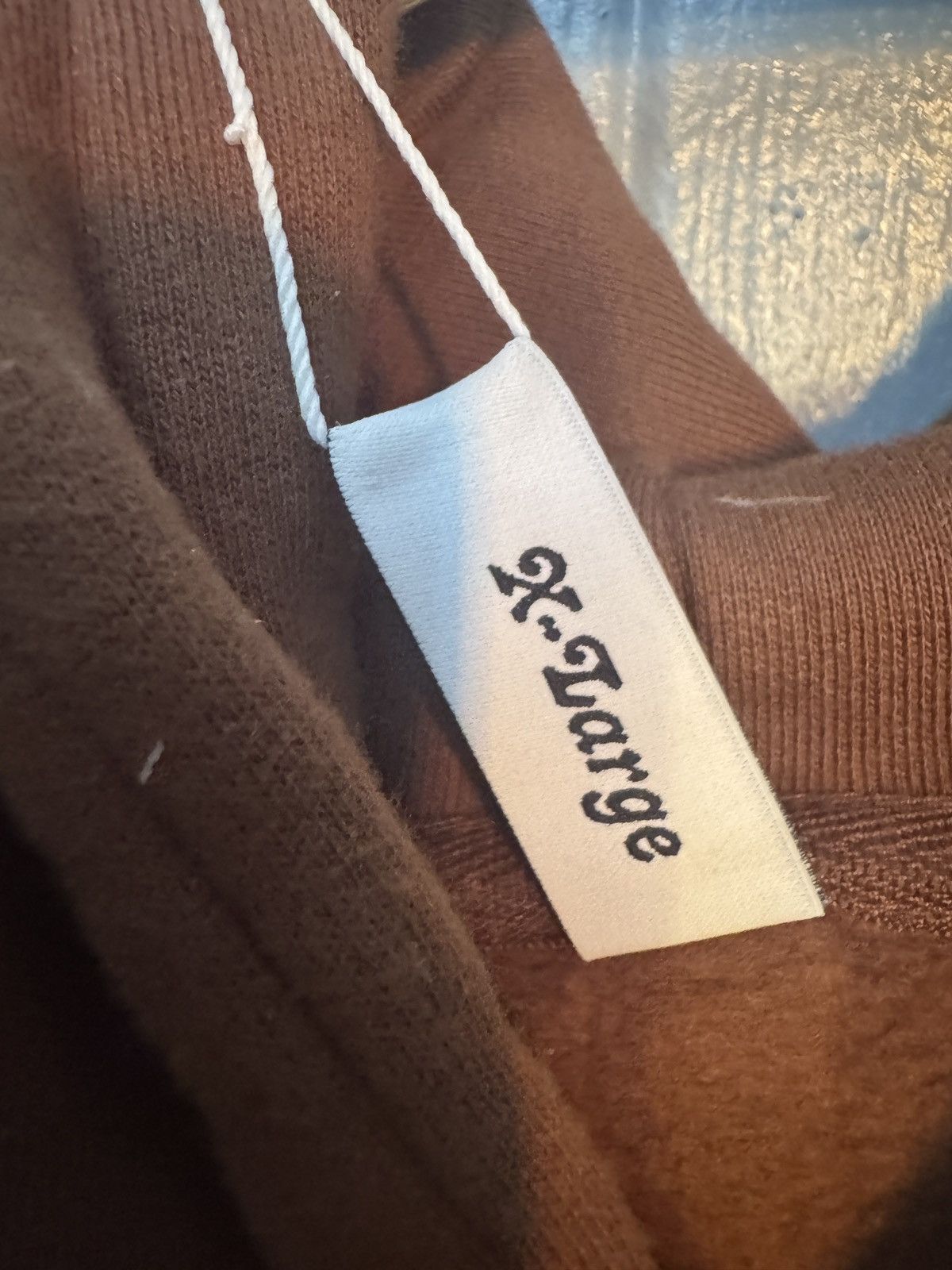 Designer Reception Embroidered Brown Hoodie Size US XL / EU 56 / 4 - 18 Thumbnail