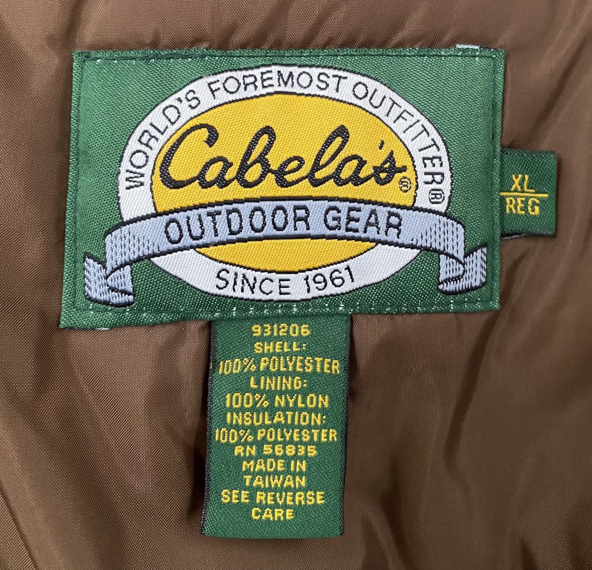 Cabelas Vintage Y2K Cabela’s Leaf Tree Bark Camo Winter Jacket 2XL Size US XXL / EU 58 / 5 - 4 Thumbnail