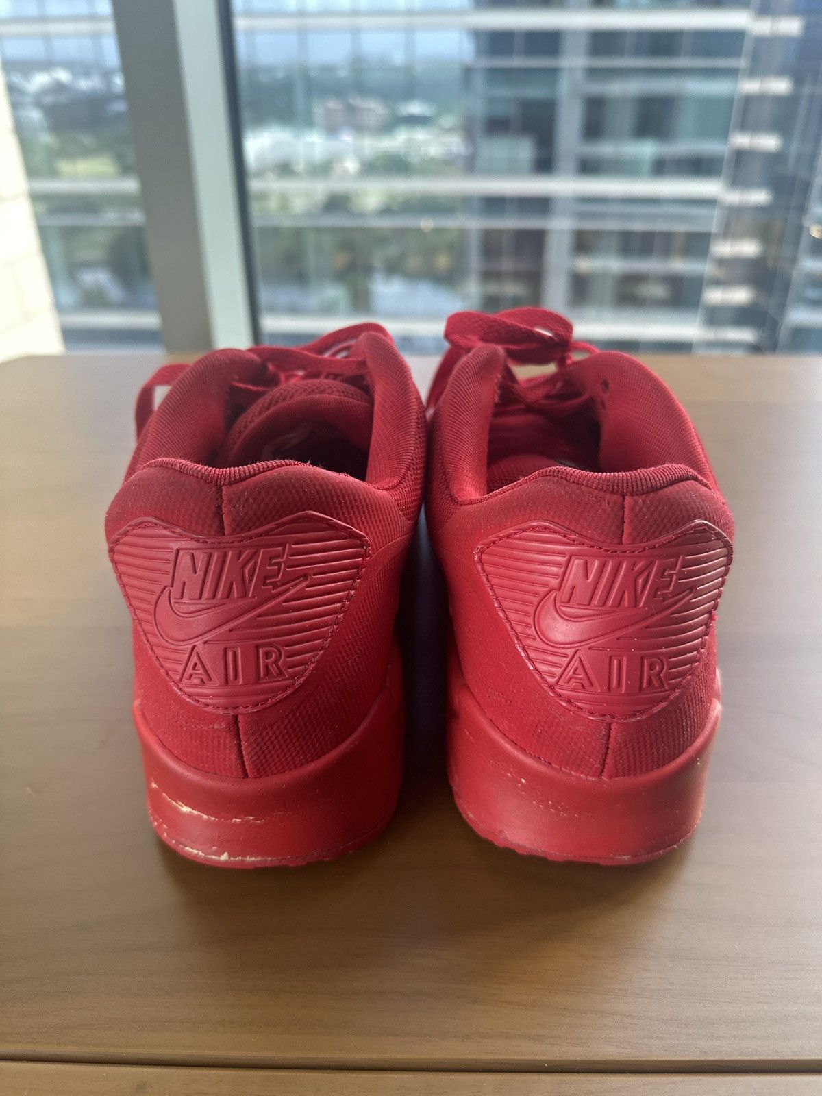 Nike Air max 90 Hyp Triple Red Size US 13 / EU 46 - 5 Thumbnail