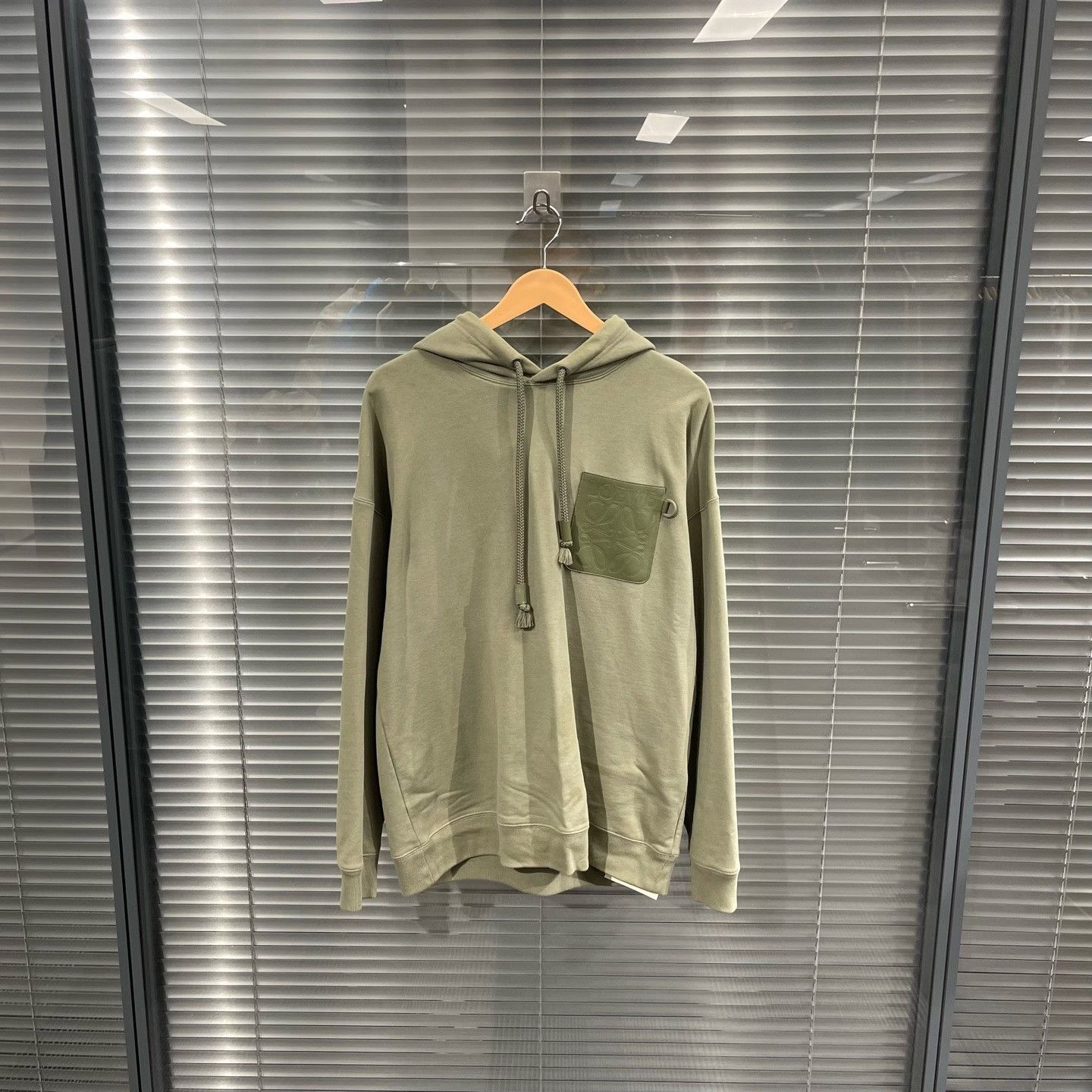 Loewe Loewe Leather Patch Hoodie Size S Size US S / EU 44-46 / 1 - 1 Thumbnail