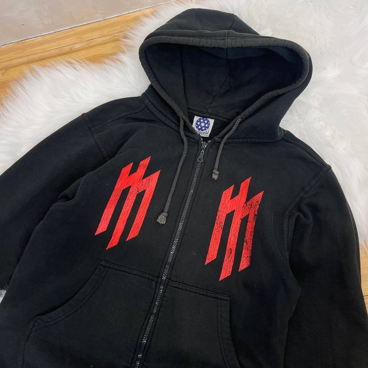 Marilyn Manson Starworld Zip Hoodie “Lest We Forget” Black Size S Size US S / EU 44-46 / 1 - 3 Thumbnail
