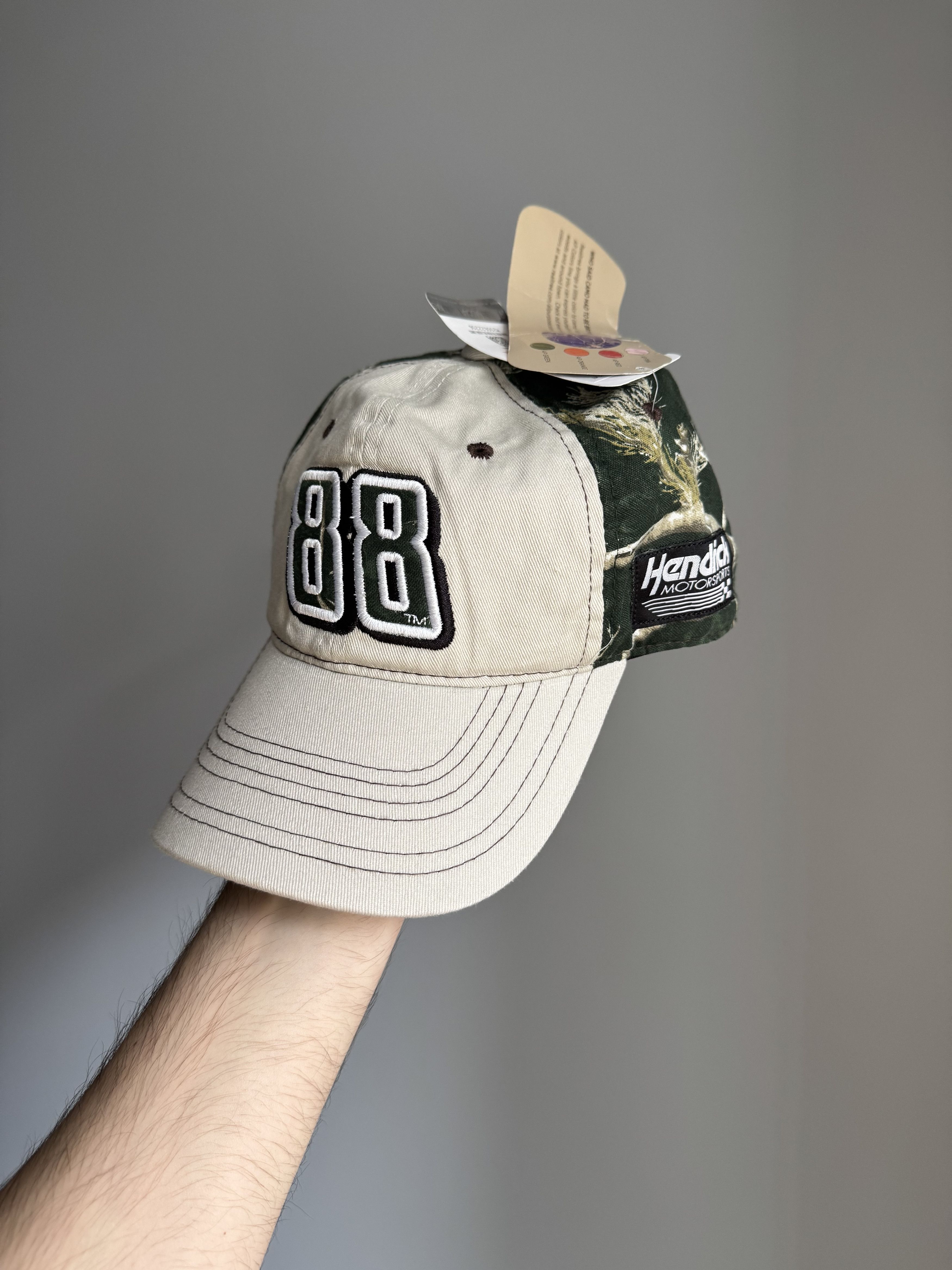 Realtree Y2K NASCAR Racing Realtree Camo Strapback Hat #88 Size ONE SIZE - 1 Thumbnail