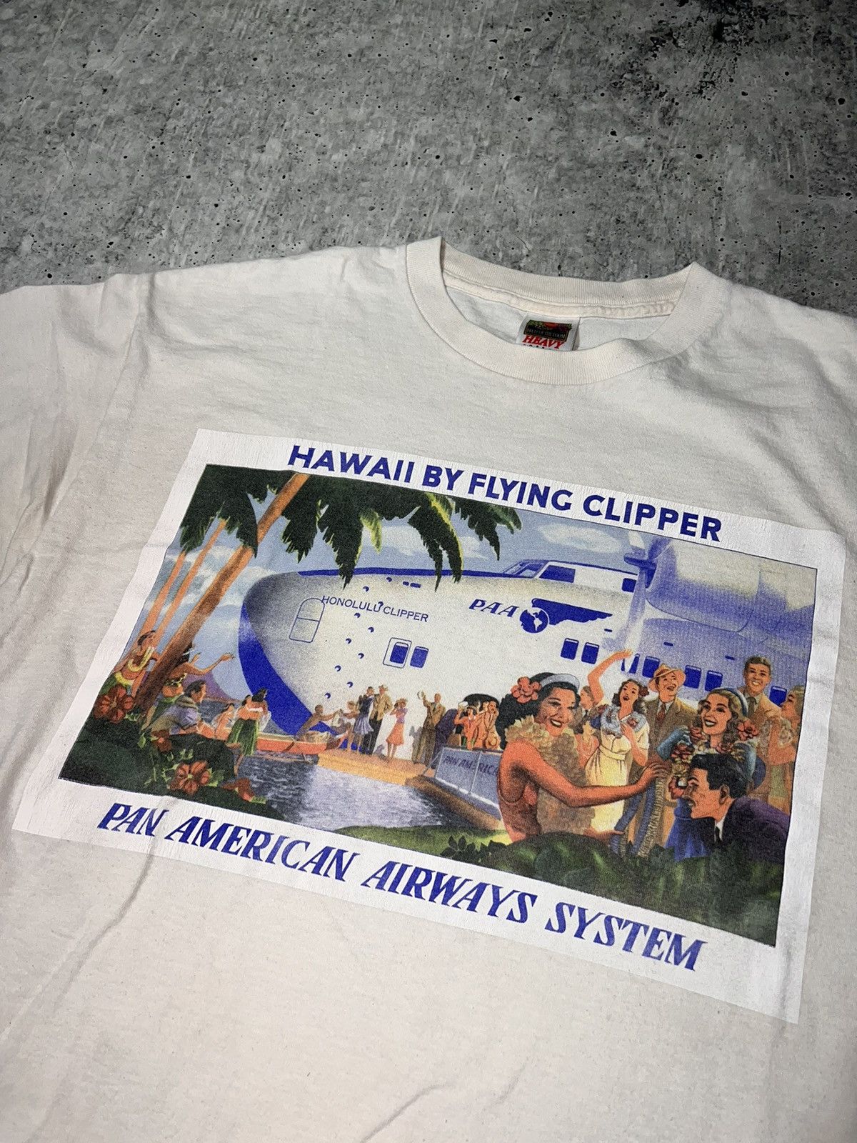 Other Vintage Y2K American Airways Graphic Tee Size US XL / EU 56 / 4 - 2 Thumbnail