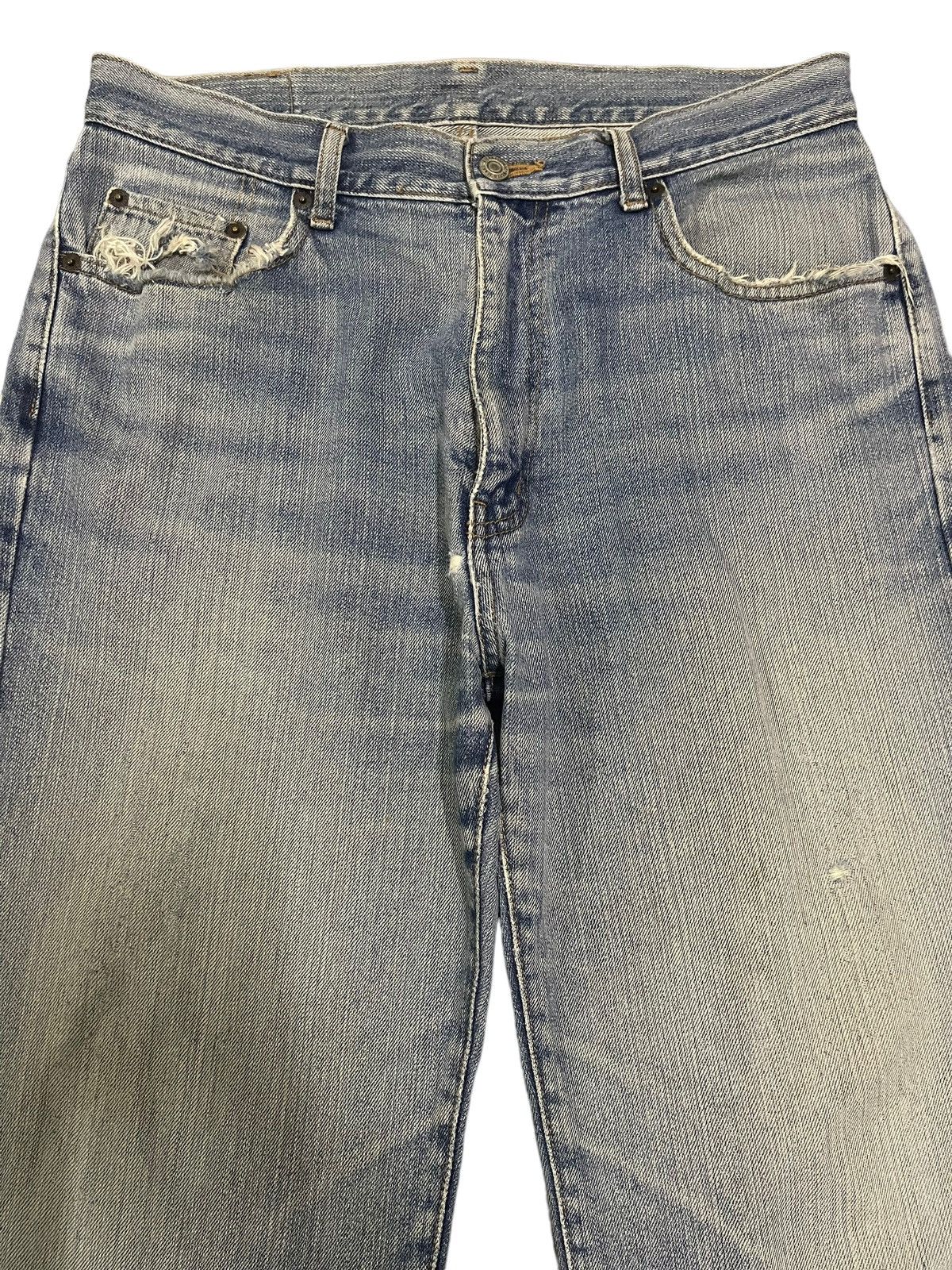 Studio D'Artisan Vintage Japanese Brand Blue Wash Baggy Style Jeans Size US 32 / EU 48 - 3 Thumbnail