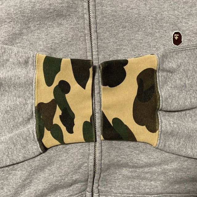Bape BAPE 1st Camo x Gray Full Zip Hoodie a bathing ape NIGO Size US XXL / EU 58 / 5 - 4 Thumbnail
