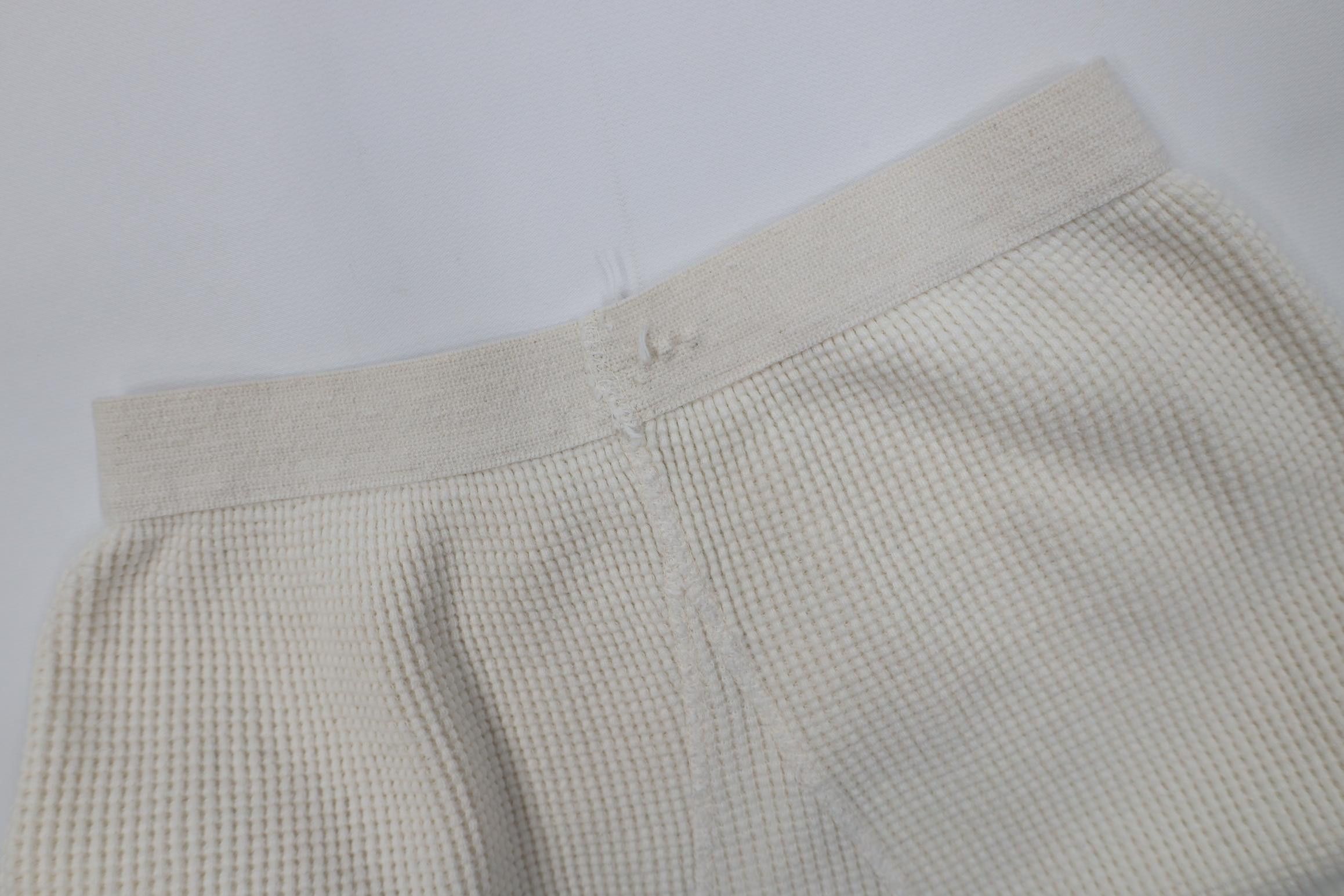 Vintage Vintage 60s Streetwear Waffle Knit Base Layer Pants USA Size US 34 / EU 50 - 14 Thumbnail