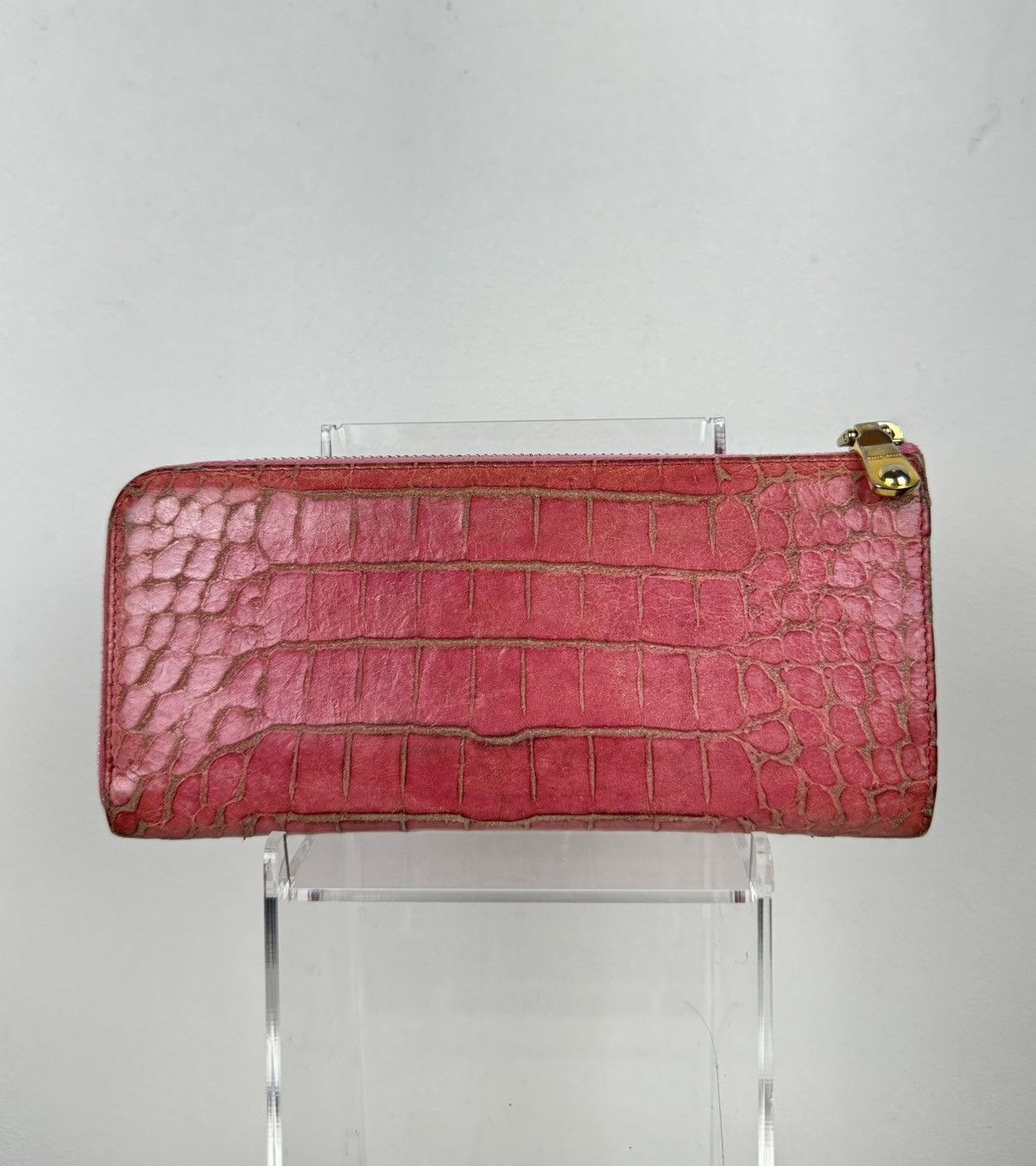 Miu Miu Leather wallet Miu Miu y2k original streetwear luxury Size ONE SIZE - 2 Thumbnail