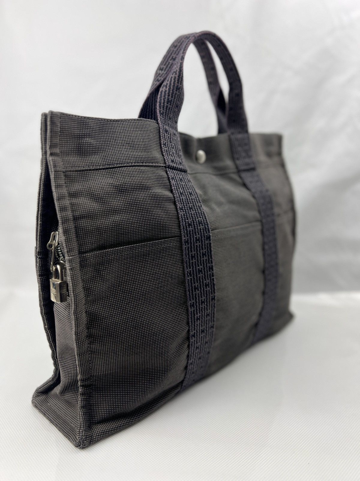 Hermes Hermes Gray Herline MM Size ONE SIZE - 4 Thumbnail