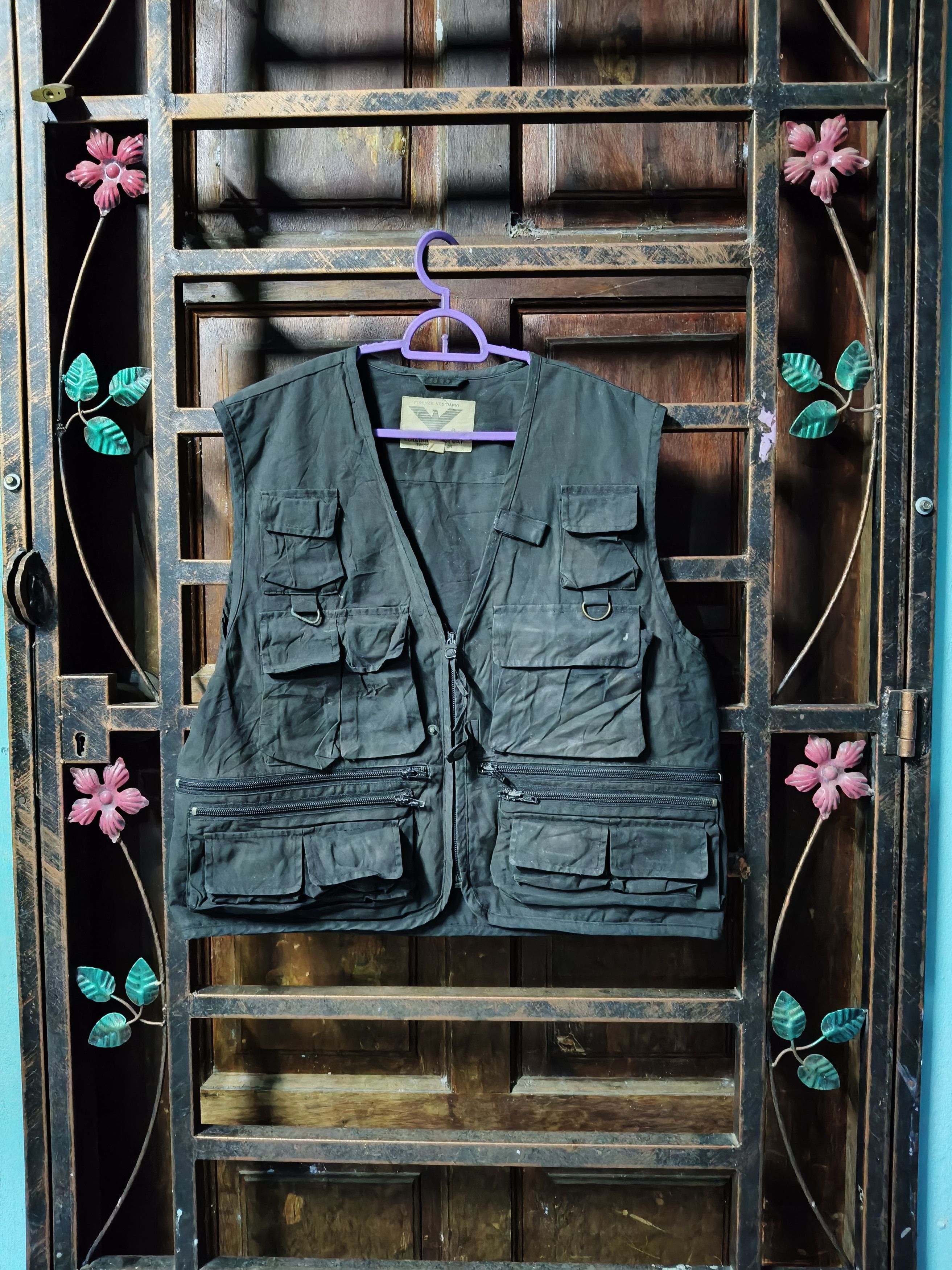 Designer Italian Designer Multipocket VEST Size US M / EU 48-50 / 2 - 1 Thumbnail