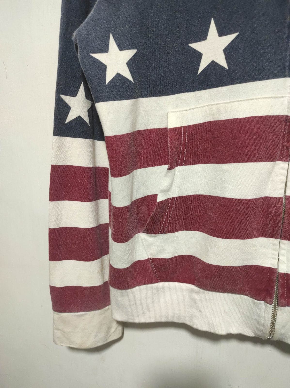 Jeep Jeep Spirit USA flag zip fur hoodie ifsix LGB style Size US L / EU 52-54 / 3 - 5 Thumbnail