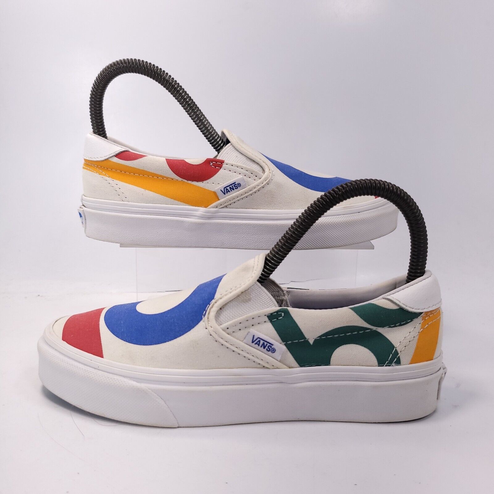 Vans Vans Off the Wall Shoe Womens Size 5.5 Mens 4 500714 White Size US 5.5 / IT 35.5 - 5 Thumbnail