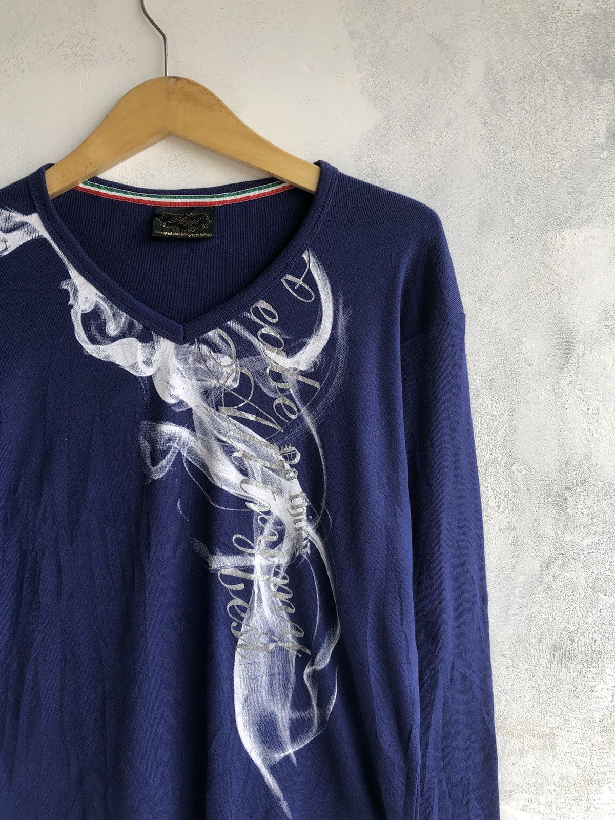 Hysteric Glamour Japanese Poem Gothic LongSleeve Ifsixwasnine Style Size US L / EU 52-54 / 3 - 3 Thumbnail