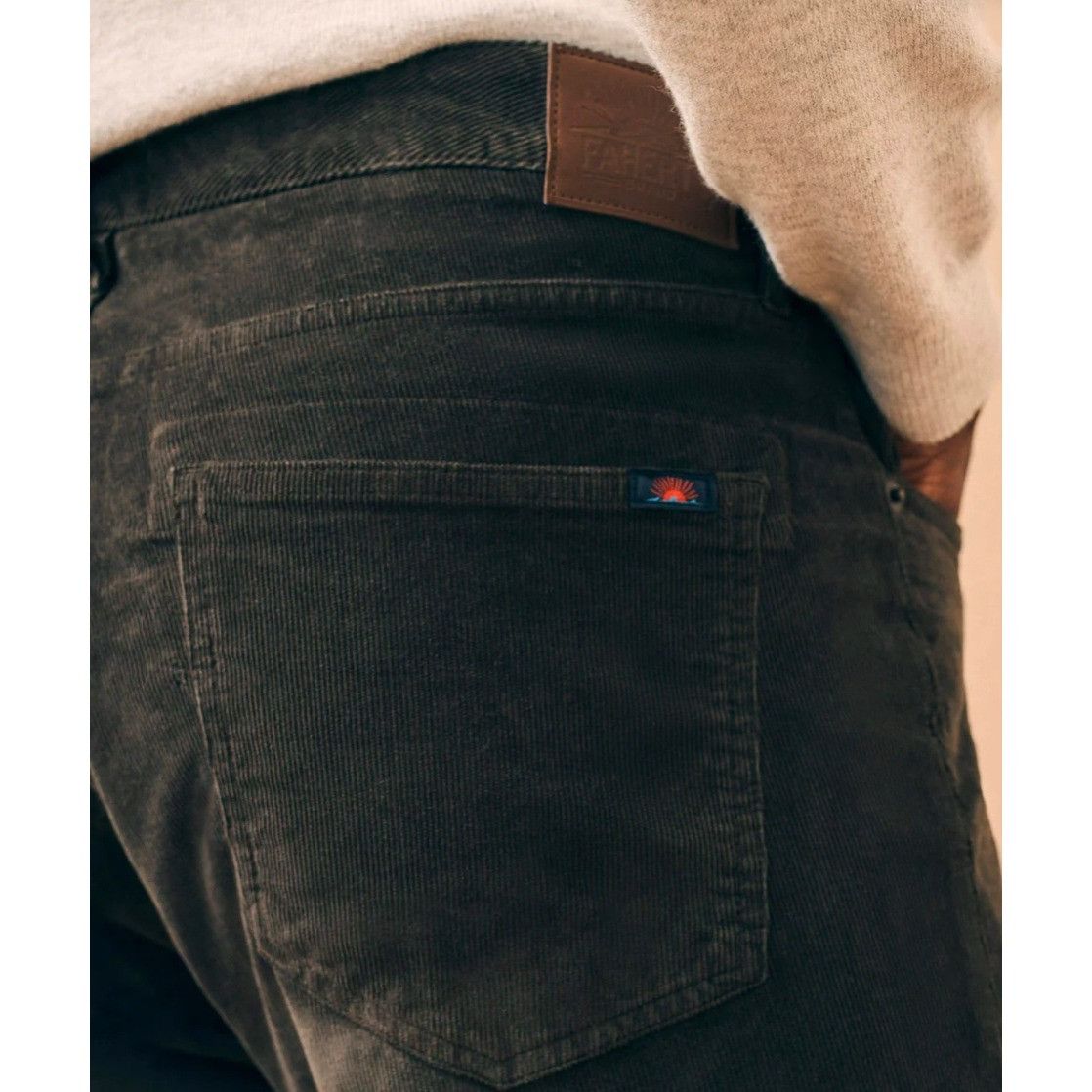 Faherty Faherty 5-Pocket Stretch Corduroy Mens Pants NWT - MSRP $168 Size US 40 / EU 56 - 2 Thumbnail