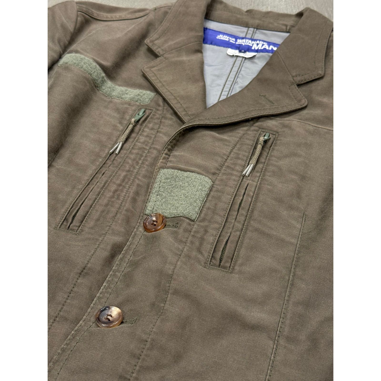 Junya Watanabe A/W2004 Junya Watanabe military blazer coat Size S / US 4 / IT 40 - 6 Thumbnail