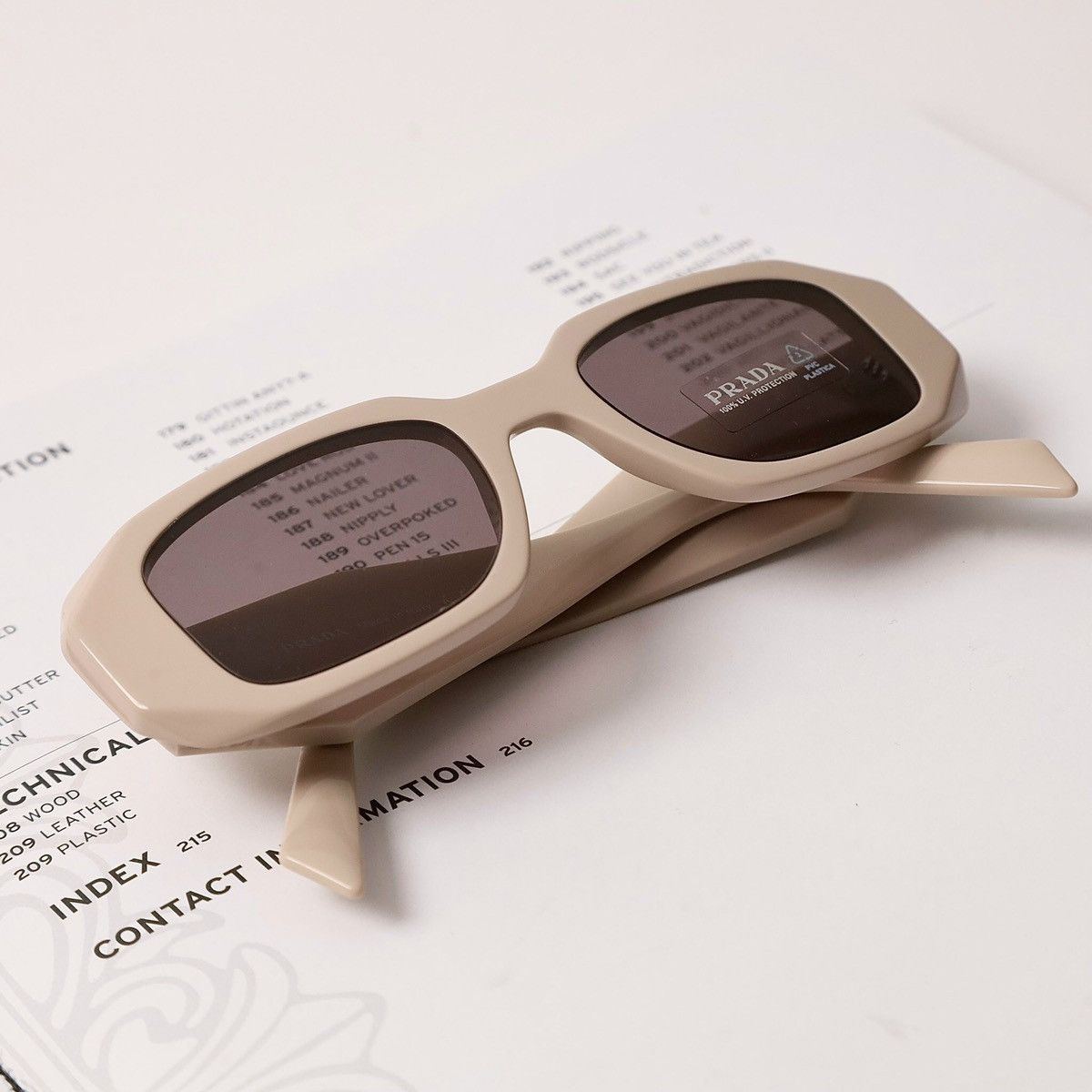 Prada PRADA 0PR 17WS SUNGLASSES Size ONE SIZE - 6 Thumbnail