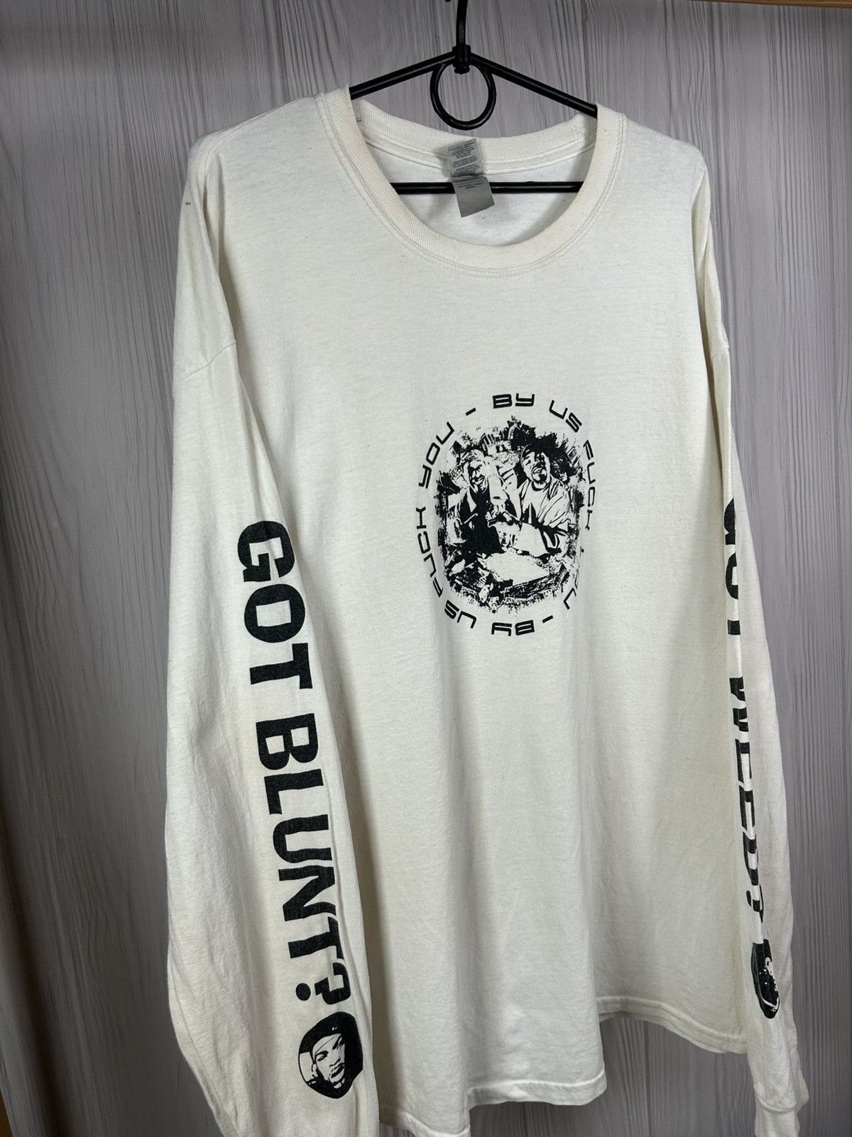 Gildan Vintage How High Got Blunt? 2001 Promo Movie Longsleeve Size US XL / EU 56 / 4 - 2 Thumbnail