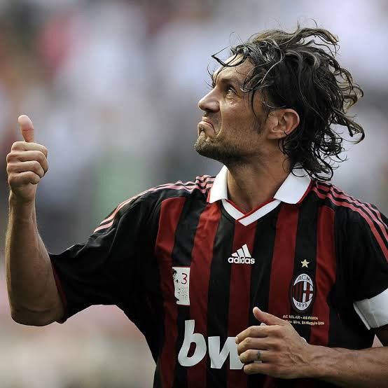 Adidas Maldini Sign In AC Milan 2009 Player Issue Soccer Jersey Size US XL / EU 56 / 4 - 6 Thumbnail