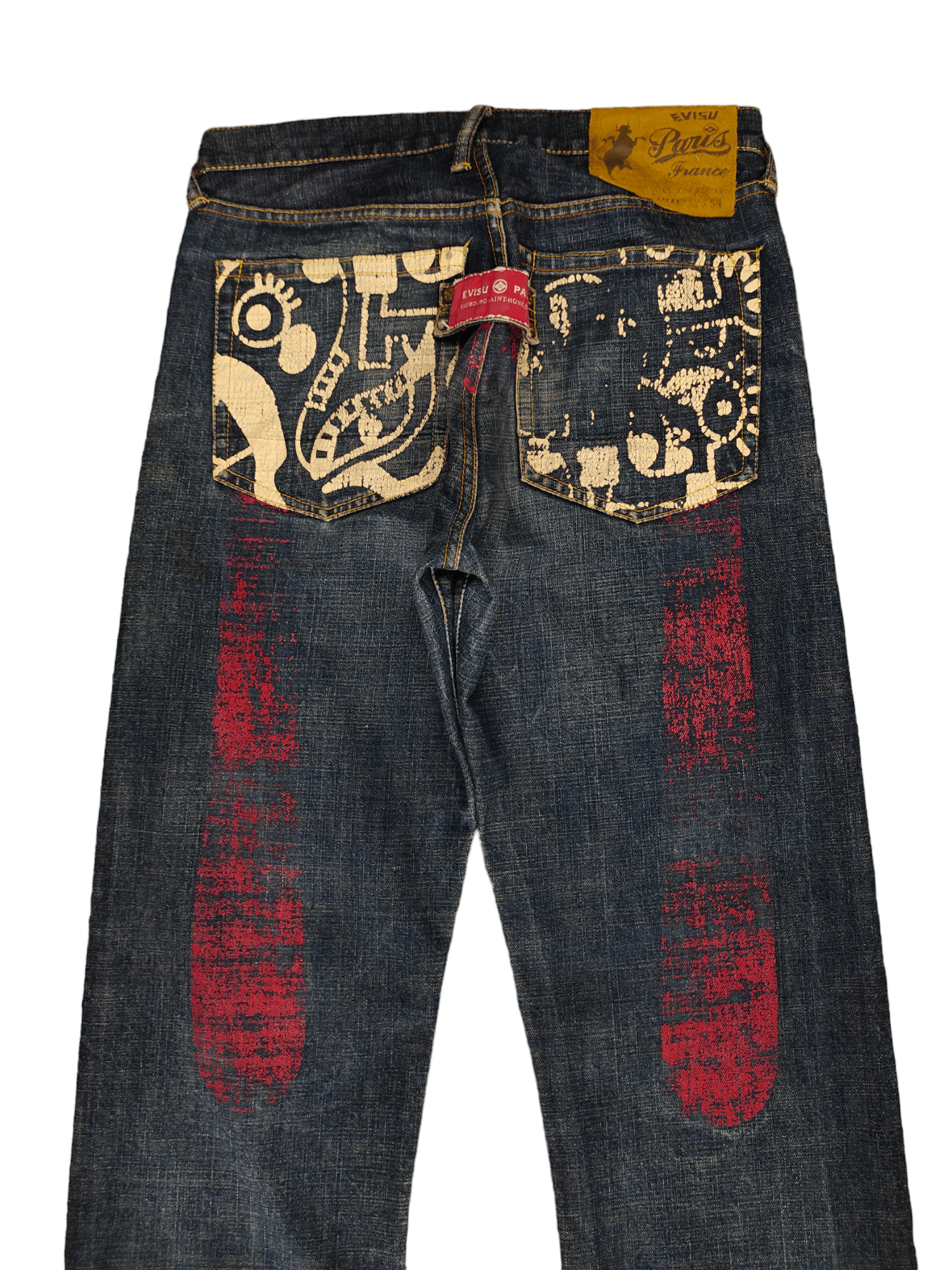 Evisu Vintage Evisu Calvin Leong Big Daicock Selvedge Denim Jeans Size US 32 / EU 48 - 2 Thumbnail