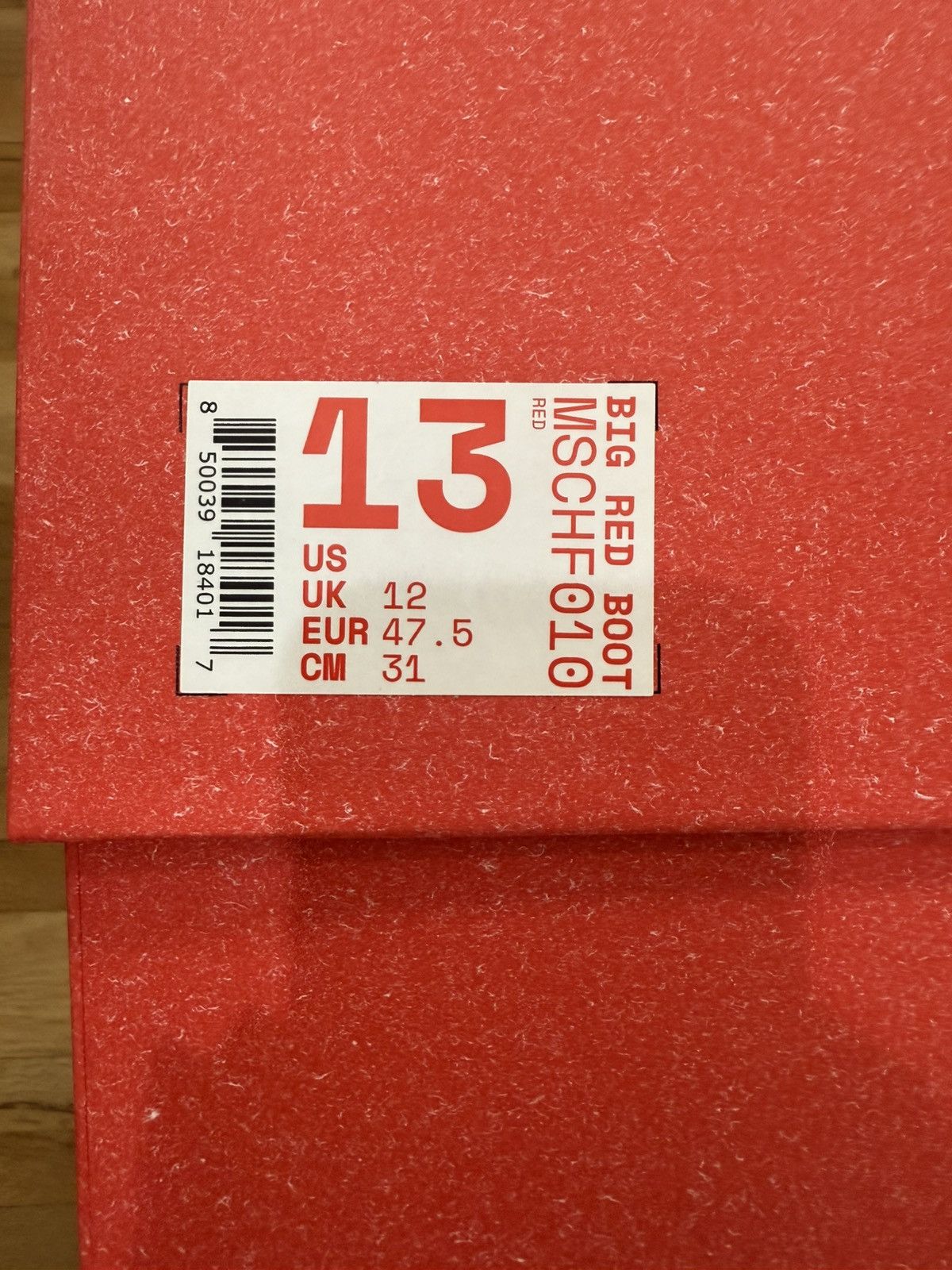 MSCHF MSCHF Big Red Boots Size US 13 / EU 46 - 6 Thumbnail