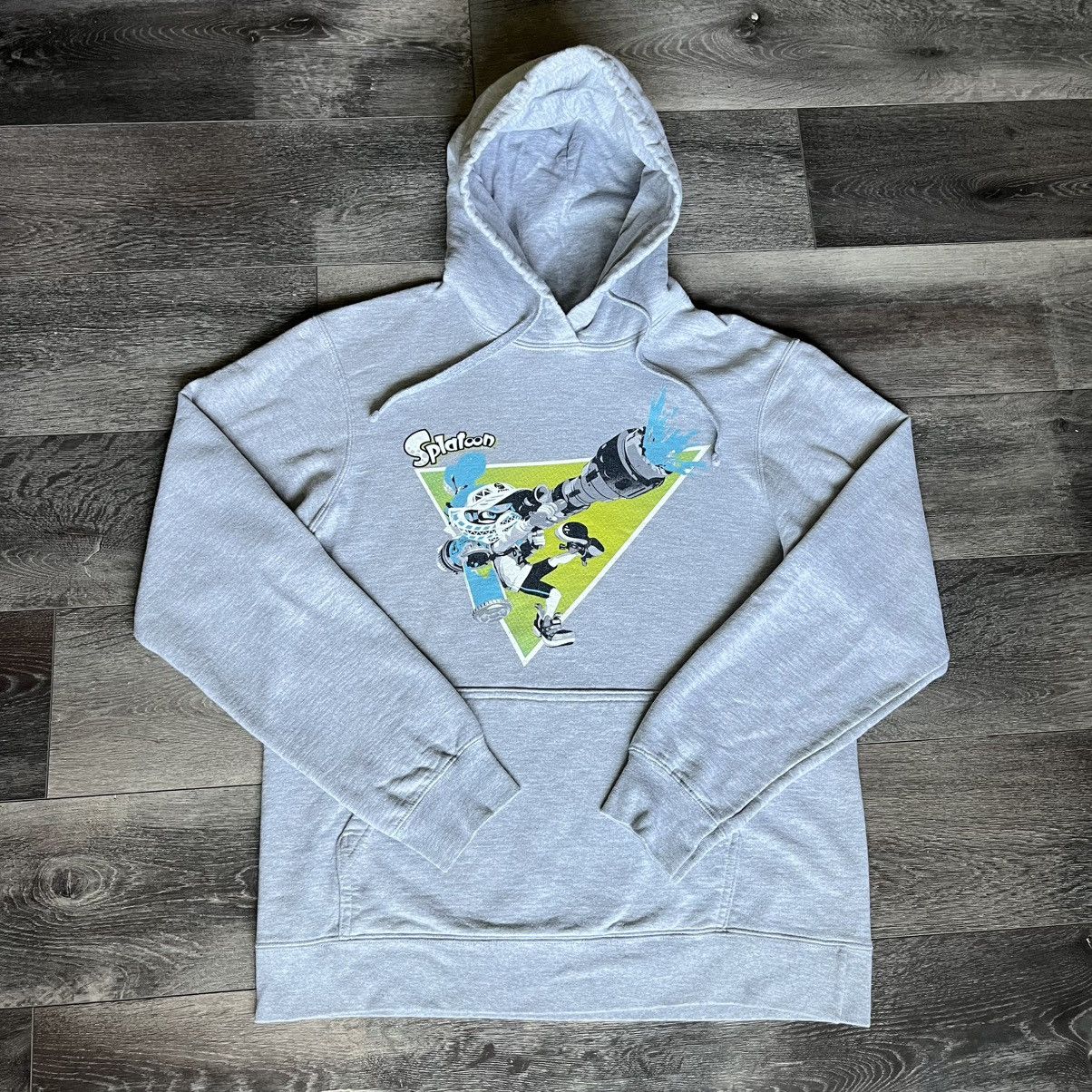 Japanese Brand × Nintendo × Vintage Vintage Nintendo Splatoon Splat Graphic Logo Pullover Hoodie Size US M / EU 48-50 / 2 - 1 Thumbnail