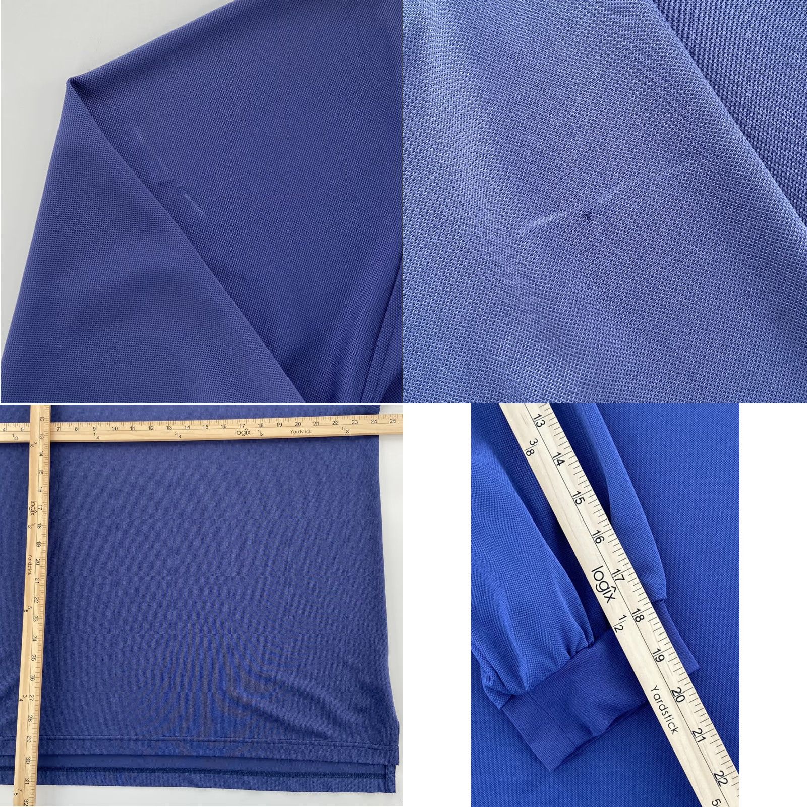 Peter Millar Peter Millar Blue XL Adult Polo Shirt 3/4 Sleeves Button-Up Collared Golf Summer Comfort Men Size US XL / EU 56 / 4 - 8 Thumbnail