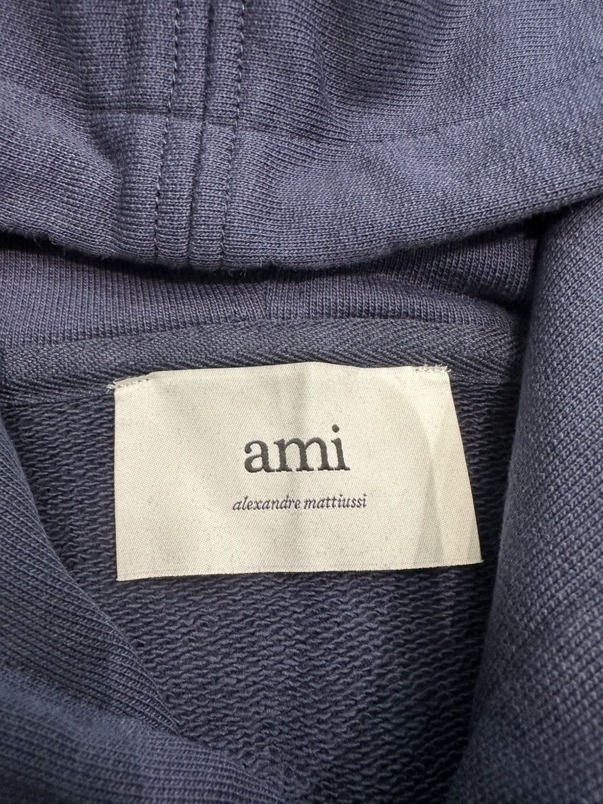 AMI AMI - ADC Hoodie Navy Blue Size US L / EU 52-54 / 3 - 2 Thumbnail