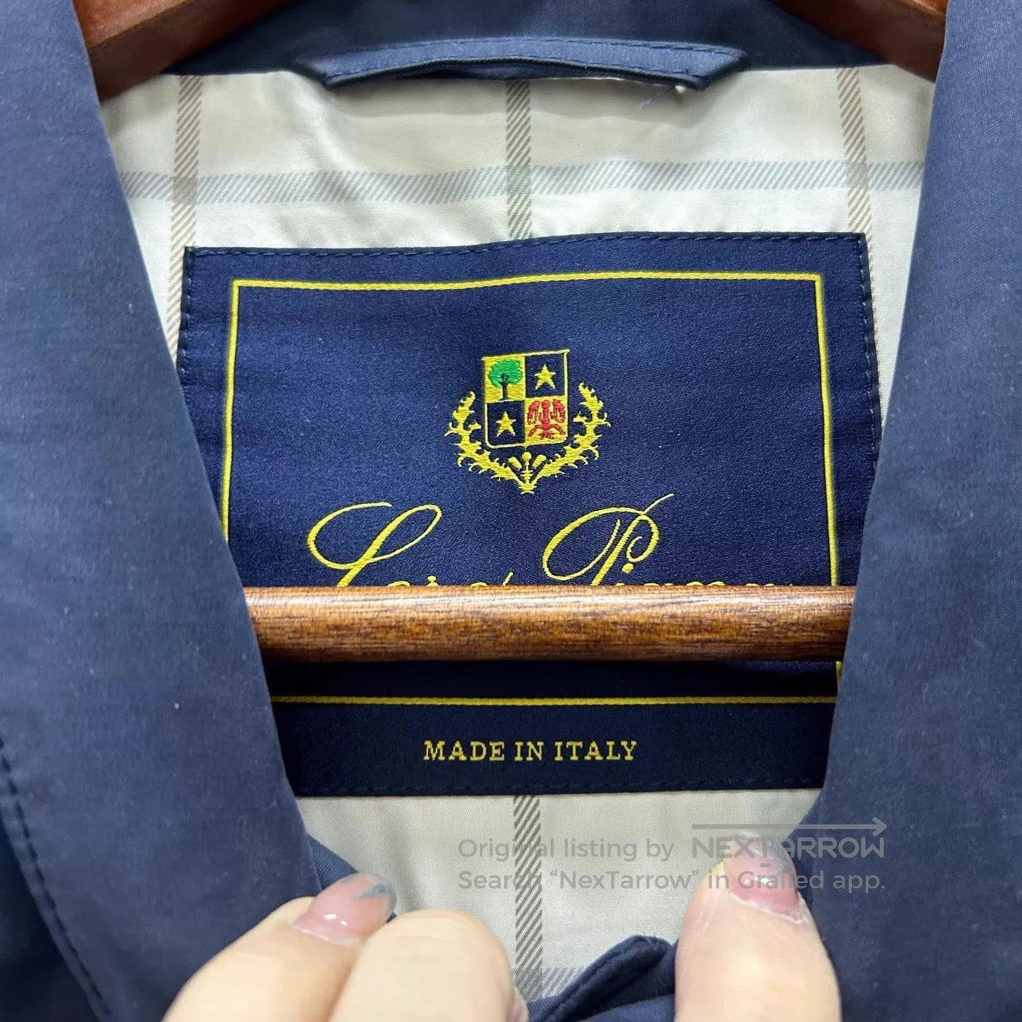 Loro Piana Blue Light Jacket Size L. Size US L / EU 52-54 / 3 - 3 Thumbnail