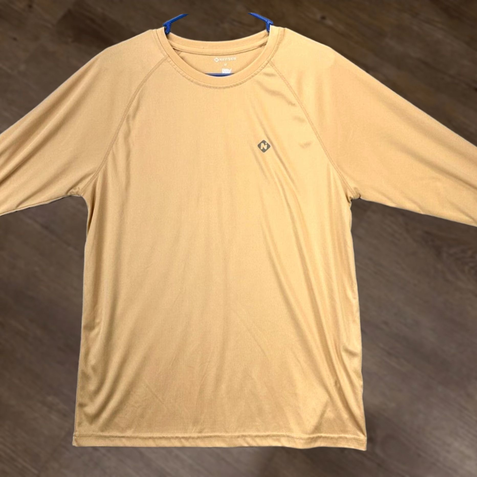Logo 7 Naviskin Shirt Adult Medium Yellow Logo Workout Gym Activewear Long Sleeve Mens Size US M / EU 48-50 / 2 - 1 Thumbnail
