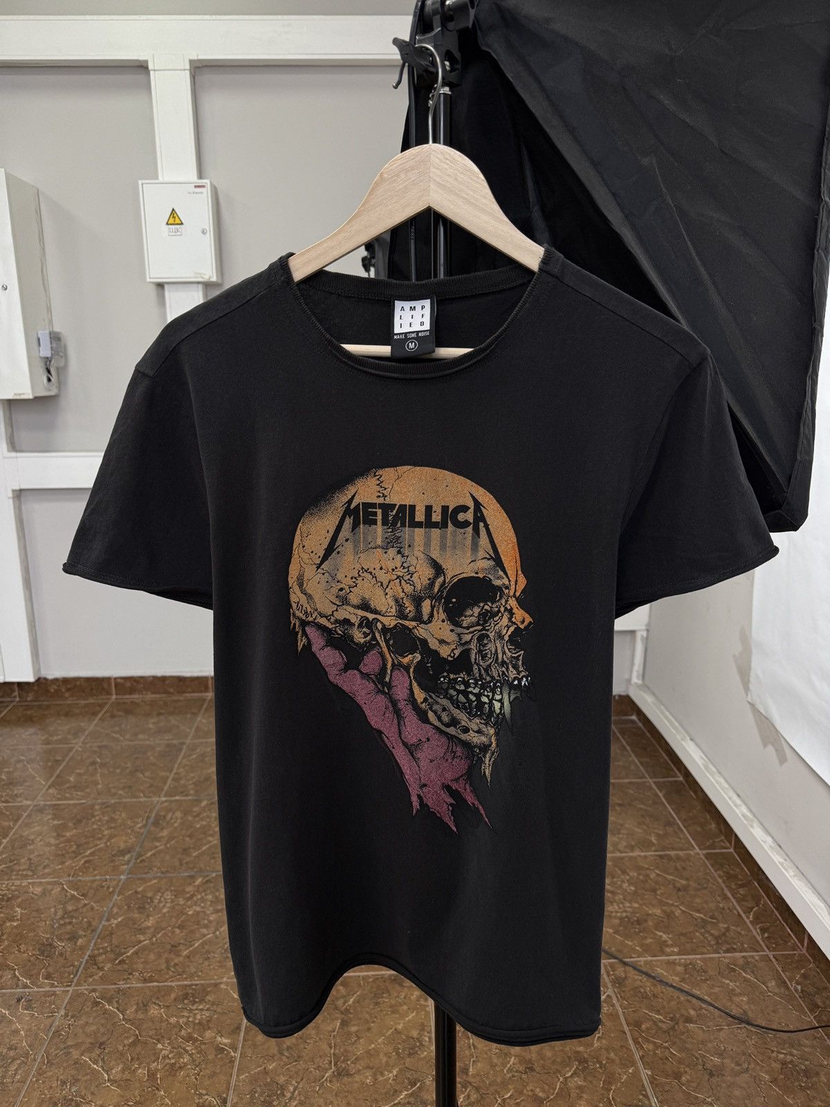 Metallica 🇺🇸 Vintage Y2K Metallica Sad But True Thrash Metal T-Shirt Size US M / EU 48-50 / 2 - 1 Thumbnail