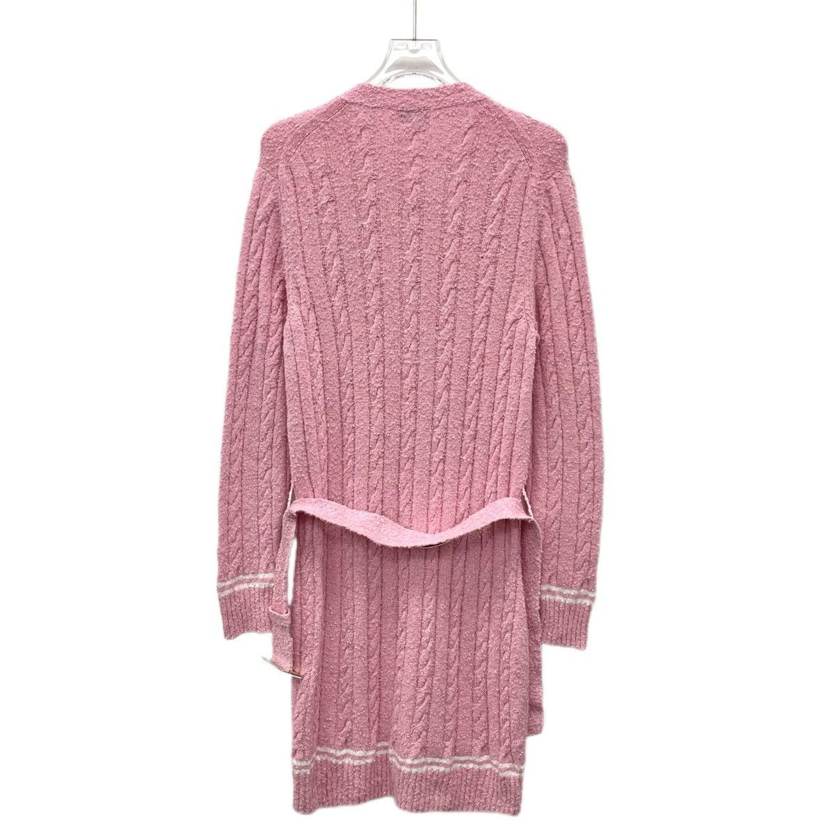 Chanel Chanel Cable Knit V-neck Long Sleeve Cardigan Dress K26WX Size S / US 4 / IT 40 - 2 Thumbnail