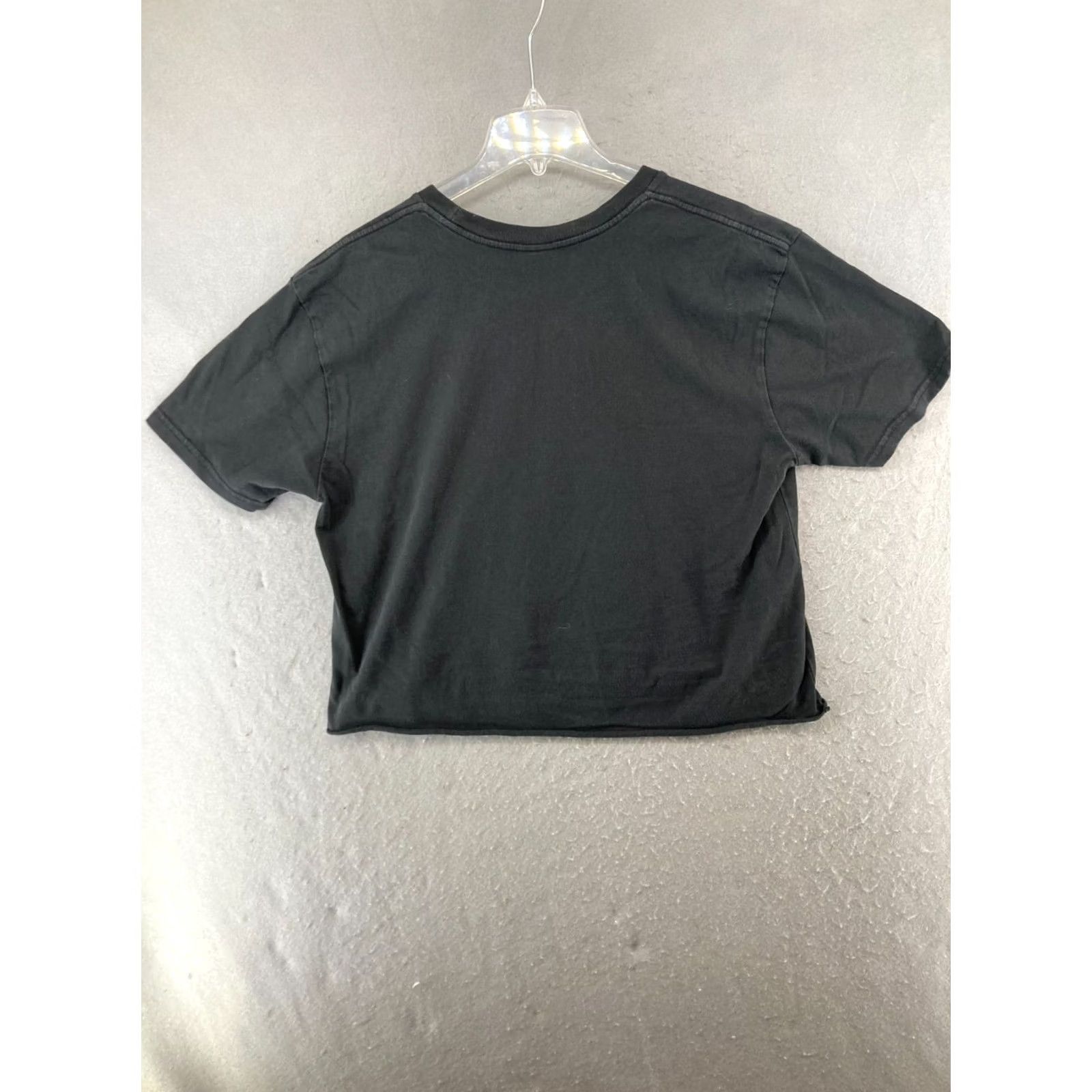 Hard Rock Cafe Hard Rock Cafe Womens Cropped TShirt L Black Graphic Print 90s Vintage N/A Size L / US 10 / IT 46 - 7 Thumbnail