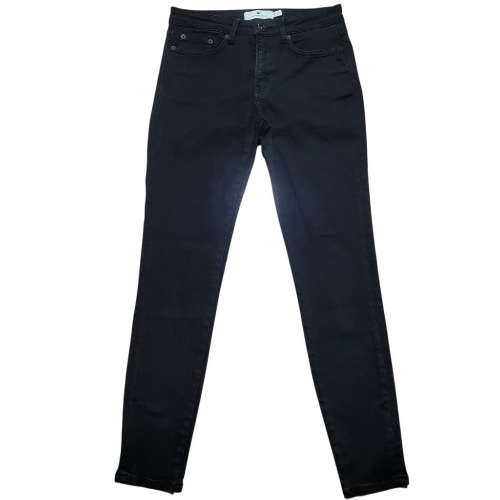 Vineyard Vines Vineyard Vines Black Dark High Rise Skinny Jeans 5pocket Size 27" / US 4 / IT 40 - 4 Thumbnail