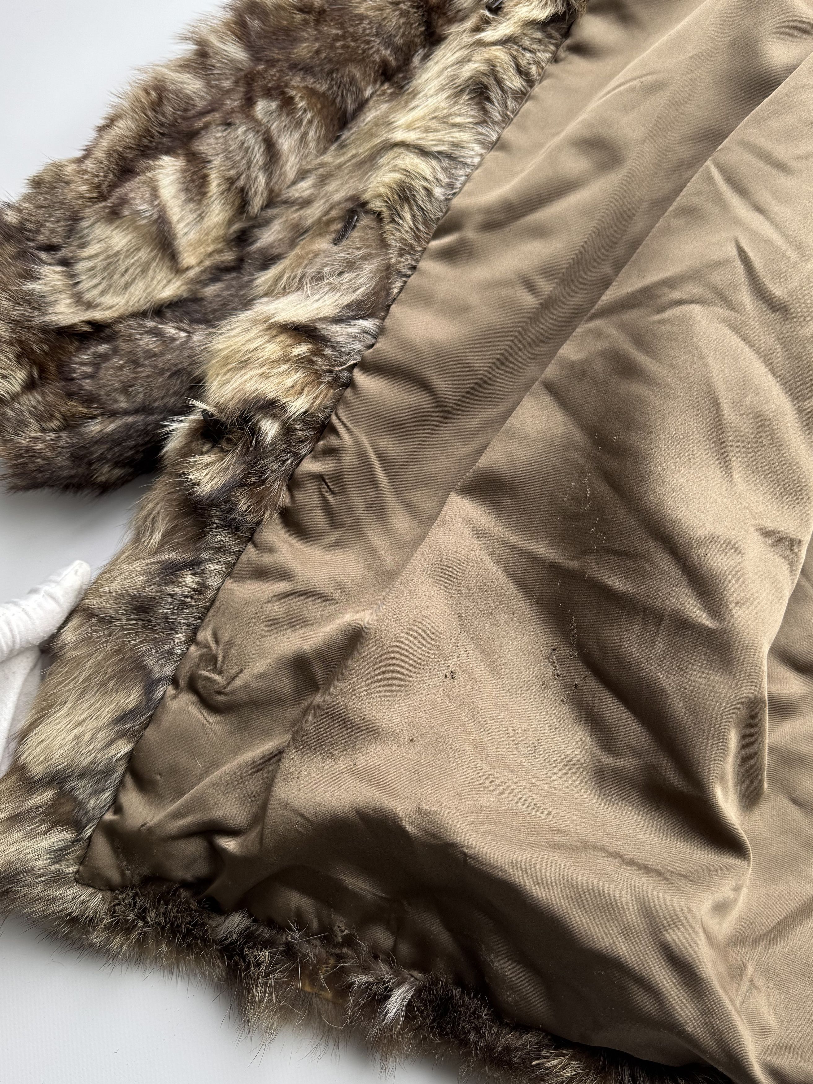 Vintage Vintage Real Fur Coat B564 E2 Size L / US 10 / IT 46 - 7 Thumbnail