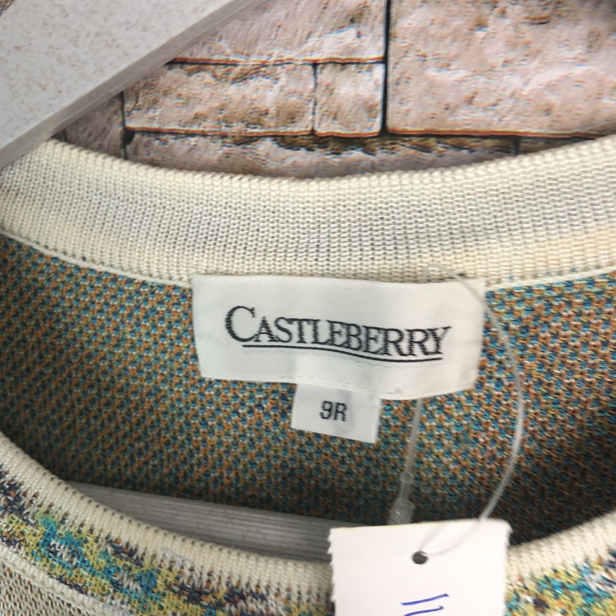 Japanese Brand × Vintage Castle Berry Orange art vintage Knitwear #A211 Size S / US 4 / IT 40 - 9 Thumbnail