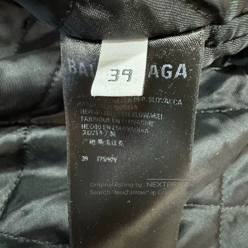 Balenciaga Balenciaga Red Black Plaid Cotton Coat. Size US L / EU 52-54 / 3 - 7 Thumbnail