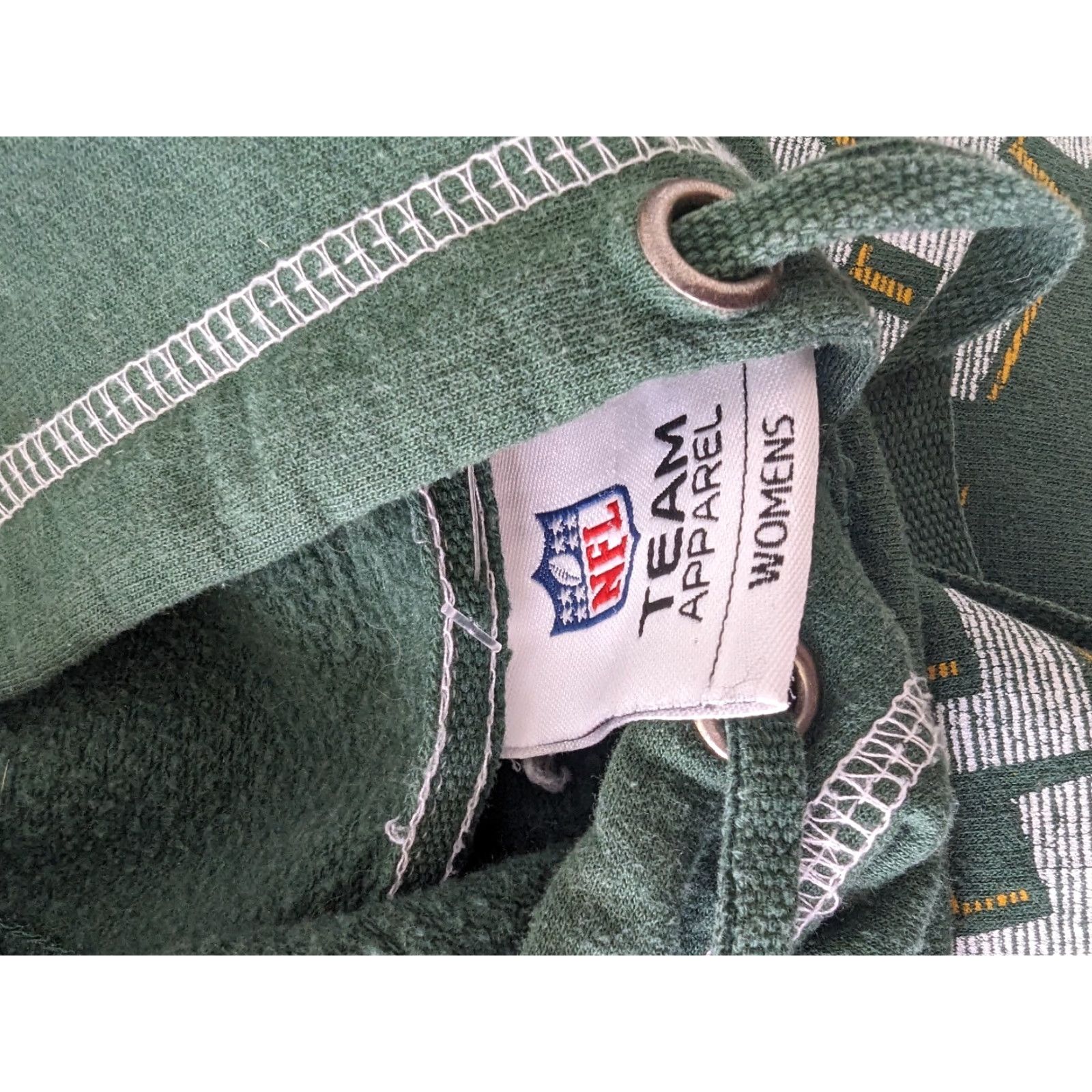 NFL NFL Green Bay Packers Ladies Hoodie Sweatshirt M Pullover Hooded Zip Green Size M / US 6-8 / IT 42-44 - 4 Thumbnail