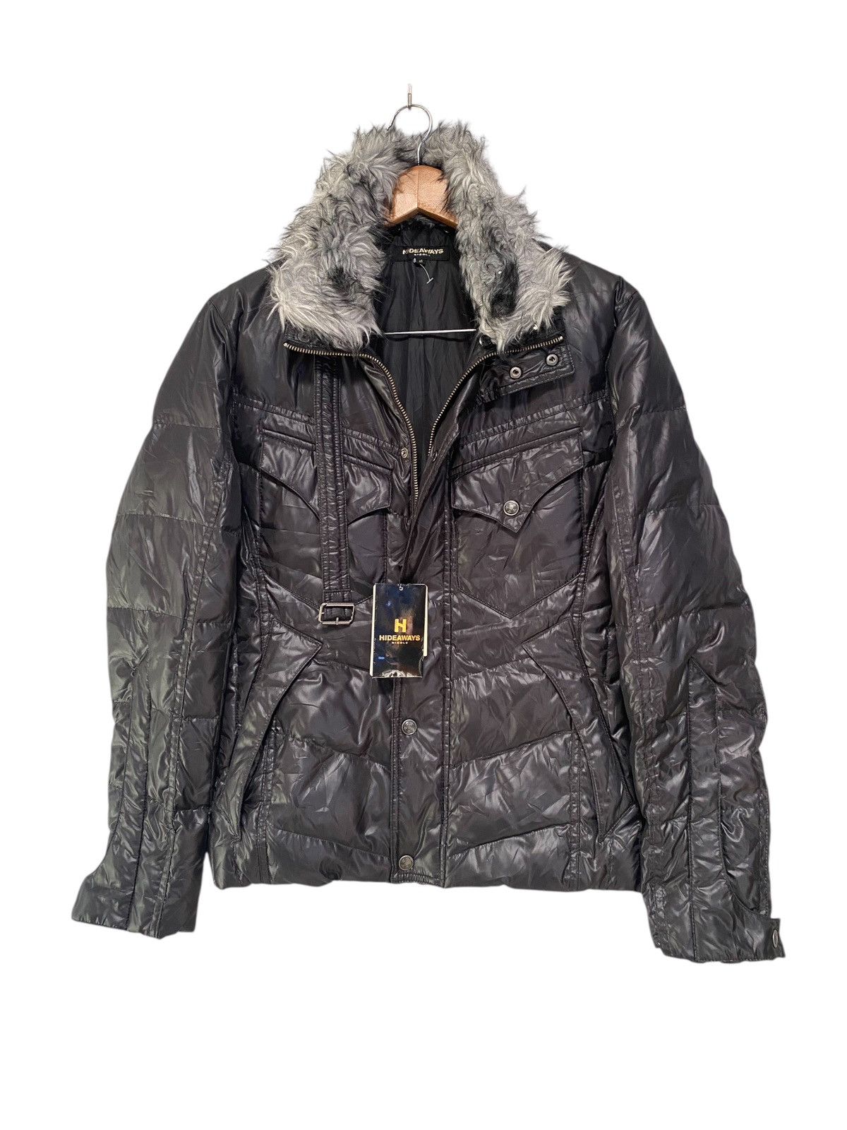 Japanese Brand Hideways by nicole puffer fur jacket Size US S / EU 44-46 / 1 - 2 Thumbnail