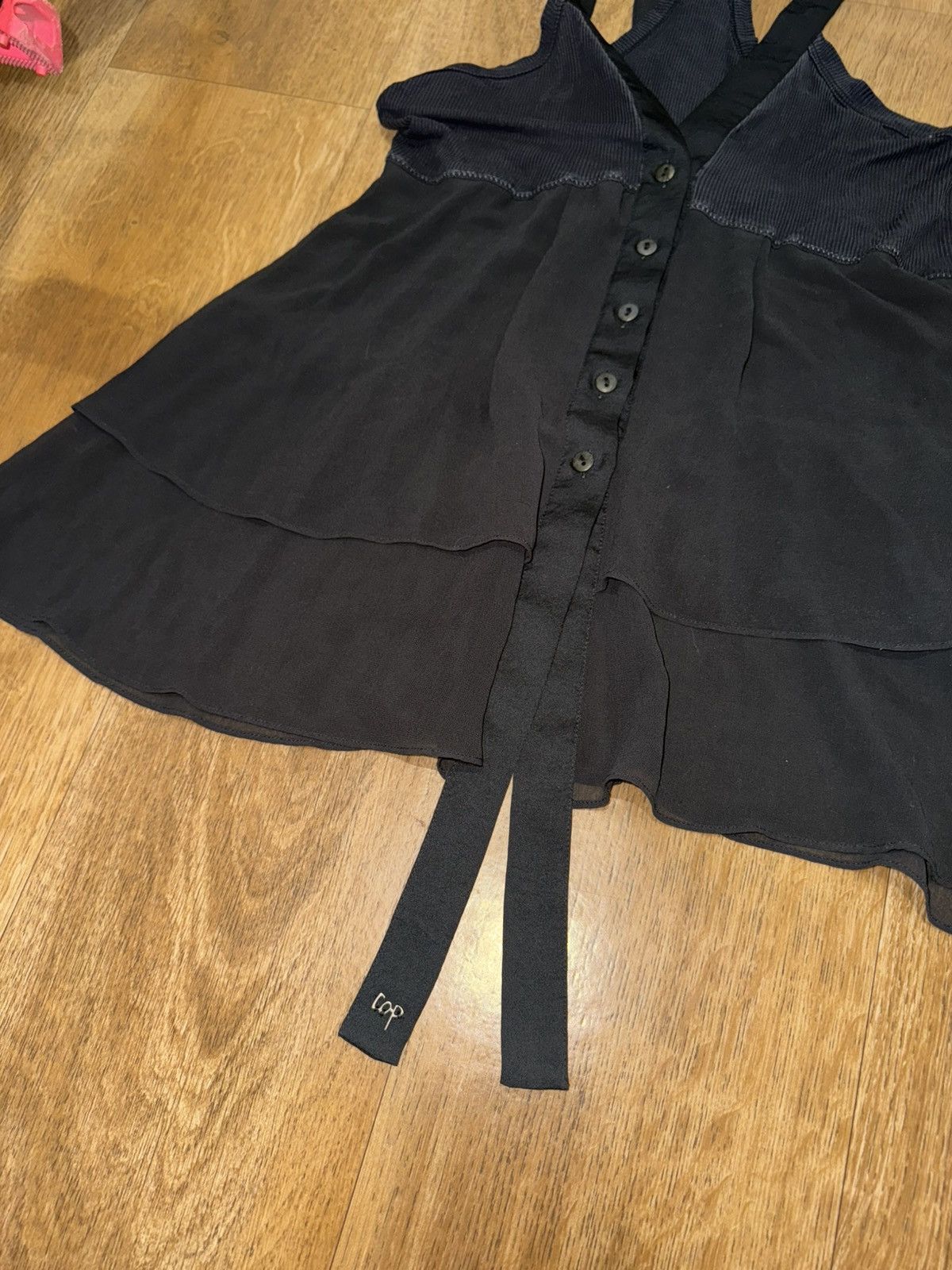 Cop Copine COP COPINE VINTAGE BLOUSE MESH RUCHES Size M / US 6-8 / IT 42-44 - 4 Thumbnail
