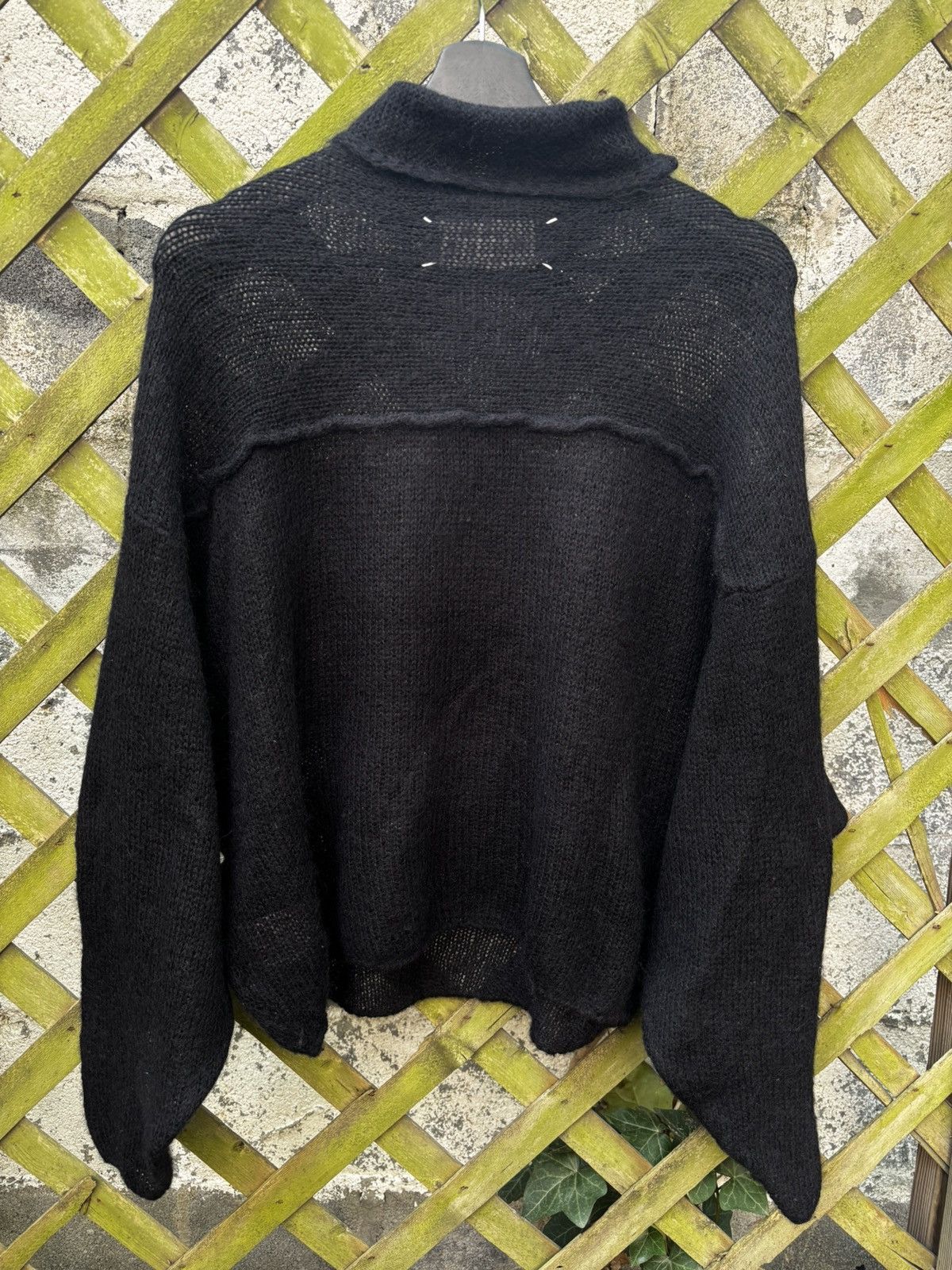 Maison Margiela FW2007 Maison Margiela Artisanal Cropped Turtleneck Size US M / EU 48-50 / 2 - 2 Thumbnail