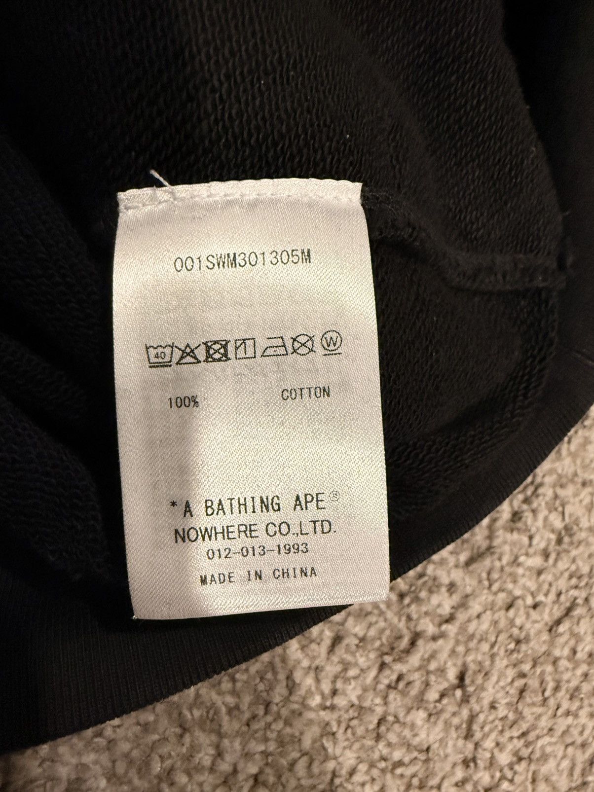 Bape BAPE Half Zip Crewneck (NEW DROP) Size US M / EU 48-50 / 2 - 4 Thumbnail