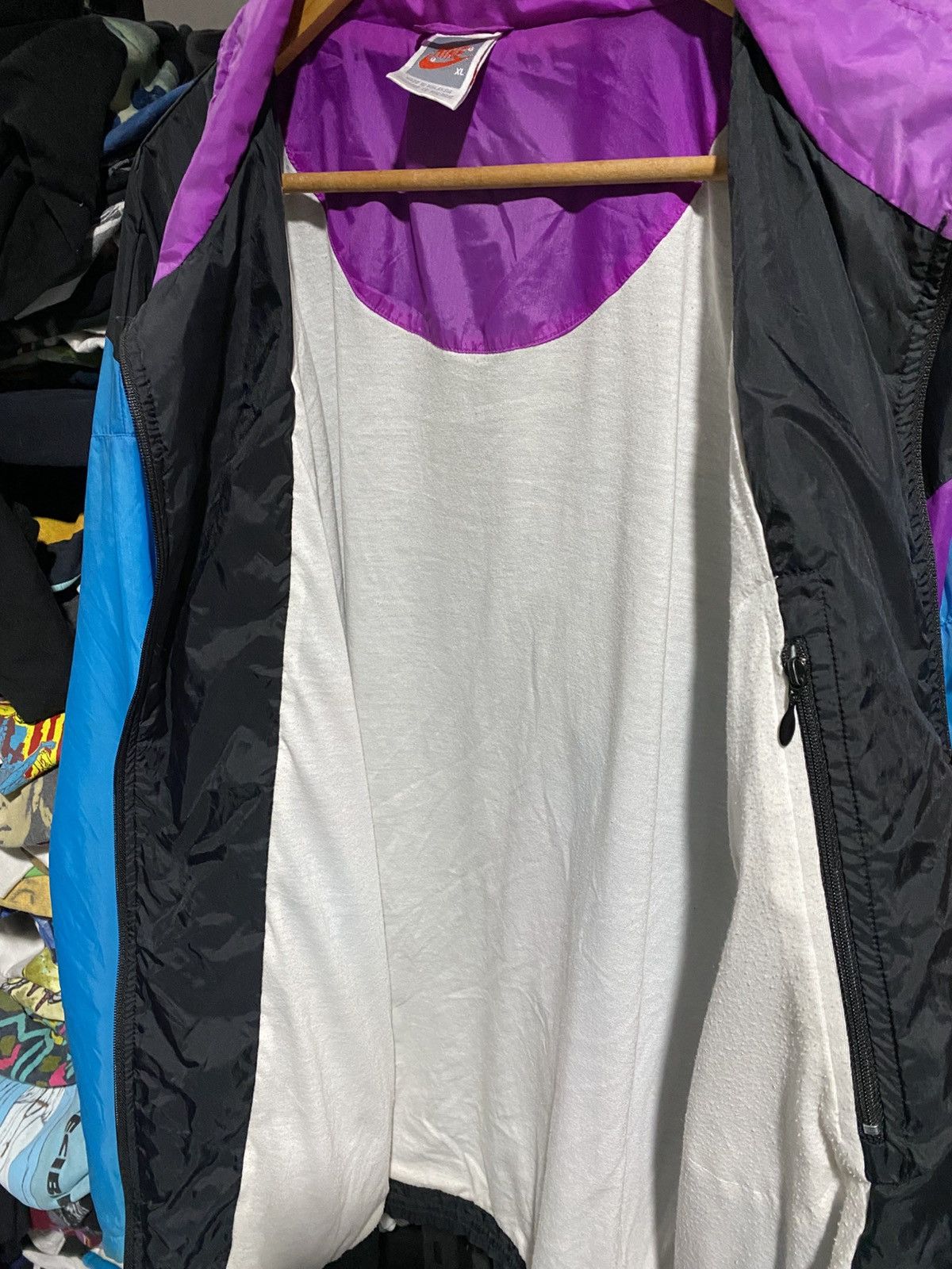 Nike VINTAGE 90S NIKE NYLON JACKET Size US XL / EU 56 / 4 - 7 Thumbnail