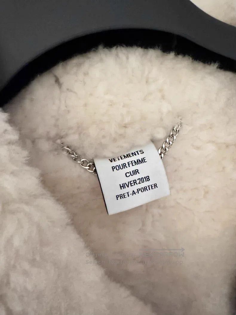 Vetements Vetements Leather and Fur Blended Biker Jacket Size US XS / EU 42 / 0 - 6 Thumbnail