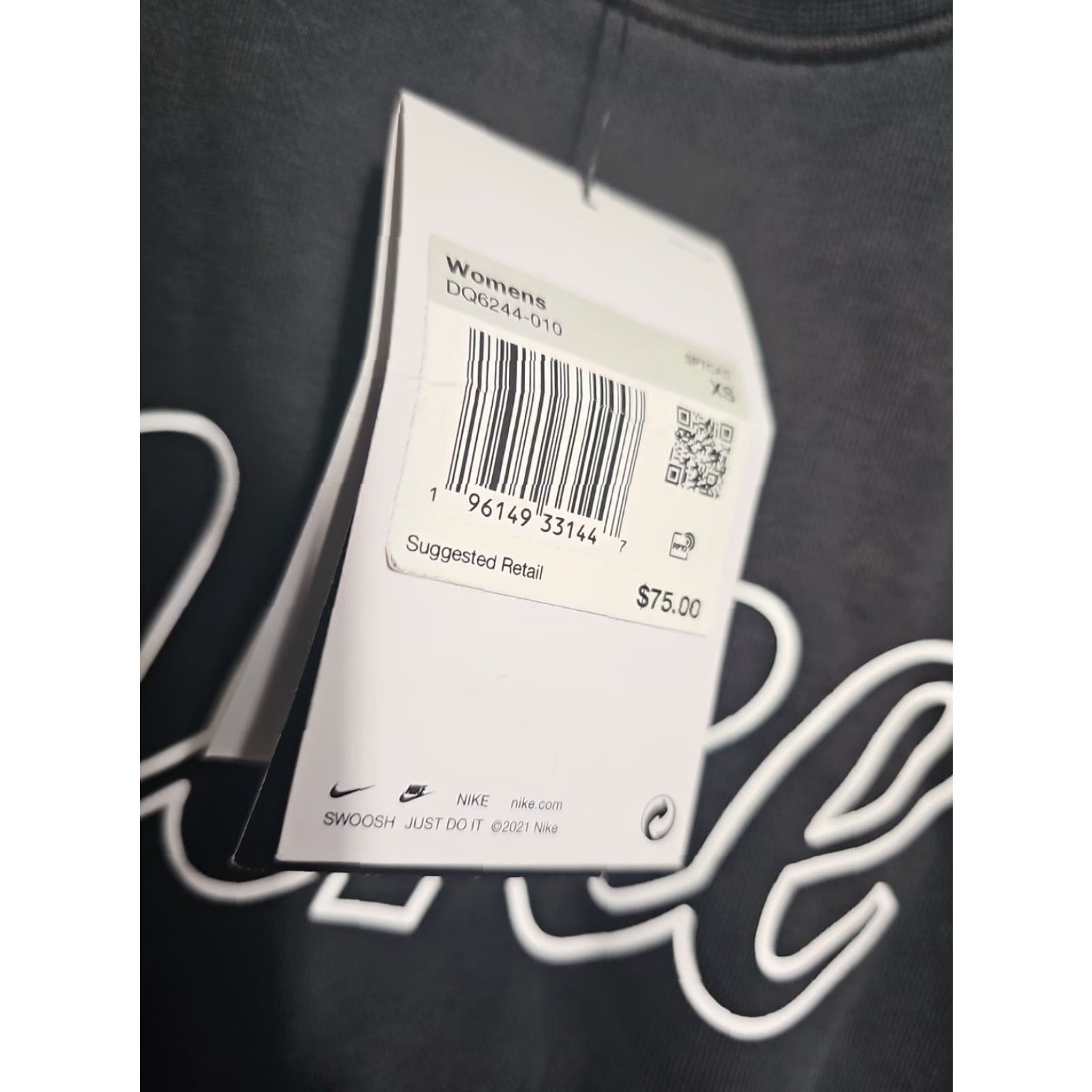 Nike Nike Sportswear Icon Clash Women's Sweatshirt Pullover XS Black DQ6244 Size XS / US 0-2 / IT 36-38 - 6 Thumbnail