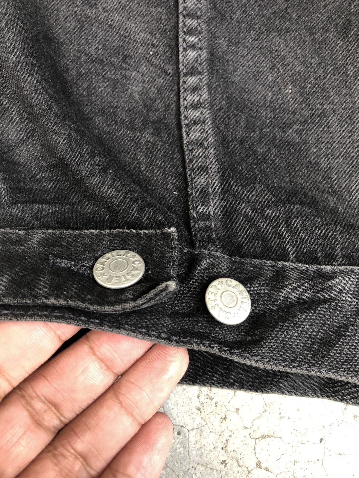If Six Was Nine Caster Denim Jacket Distressed Jeans Size US M / EU 48-50 / 2 - 11 Thumbnail