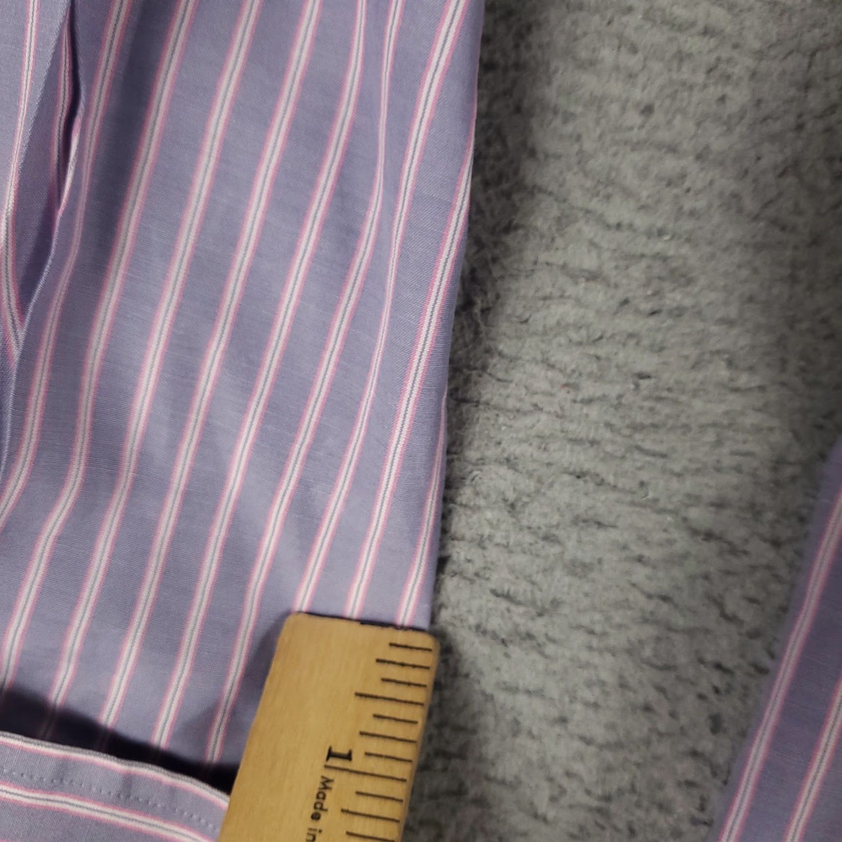 Paul Smith VINTAGE Paul Smith Dress Shirt Men 16 Blue Pink Striped Long Sleeve Business Casual Formal Workwear Size 42R - 5 Thumbnail
