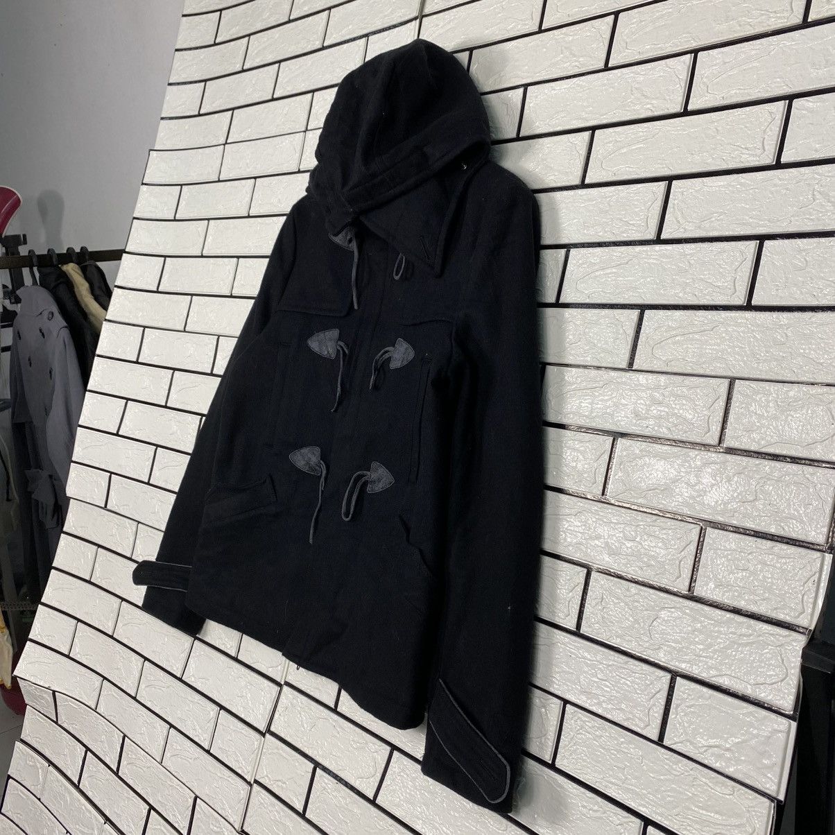 PPFM 📌Biker Wool Duffle Jacket PPFM Bondage Issey Miyake Size US L / EU 52-54 / 3 - 3 Thumbnail