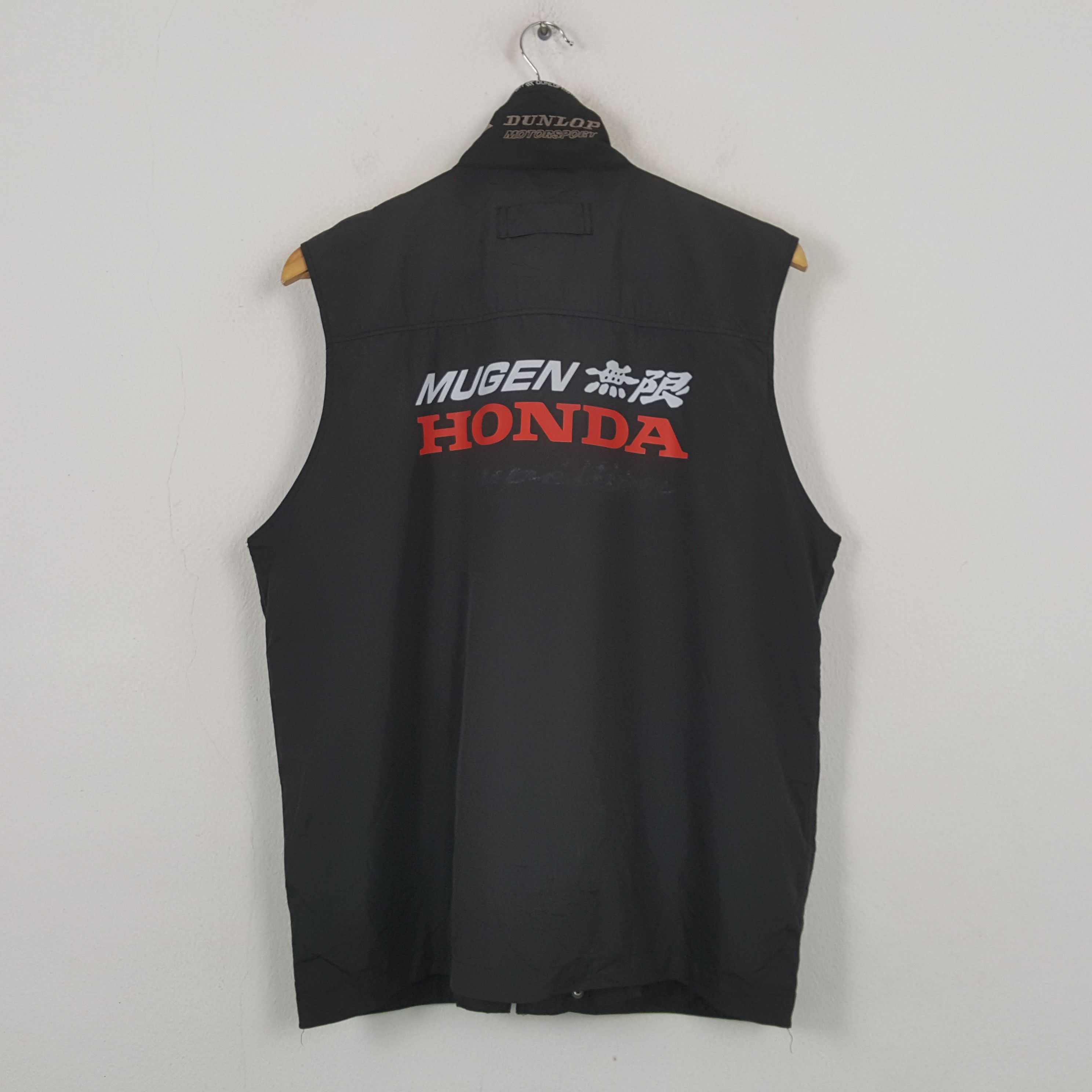 Japanese Brand Vintage Mugen Honda Japan Racing Custom Vest RR8 Size US L / EU 52-54 / 3 - 1 Thumbnail