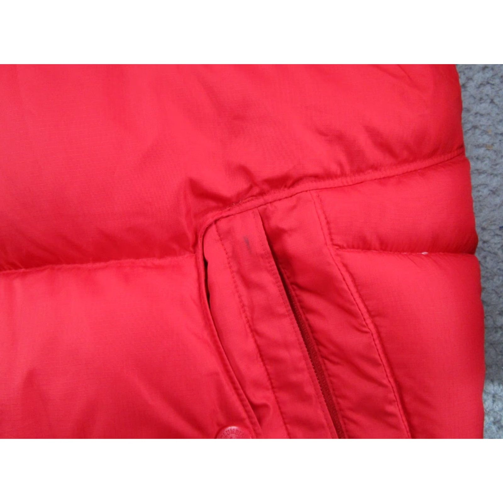 Vintage VINTAGE Columbia Puffer Jacket Men’s L Red Down Fill Winter Coat Hooded Read Size US L / EU 52-54 / 3 - 6 Thumbnail